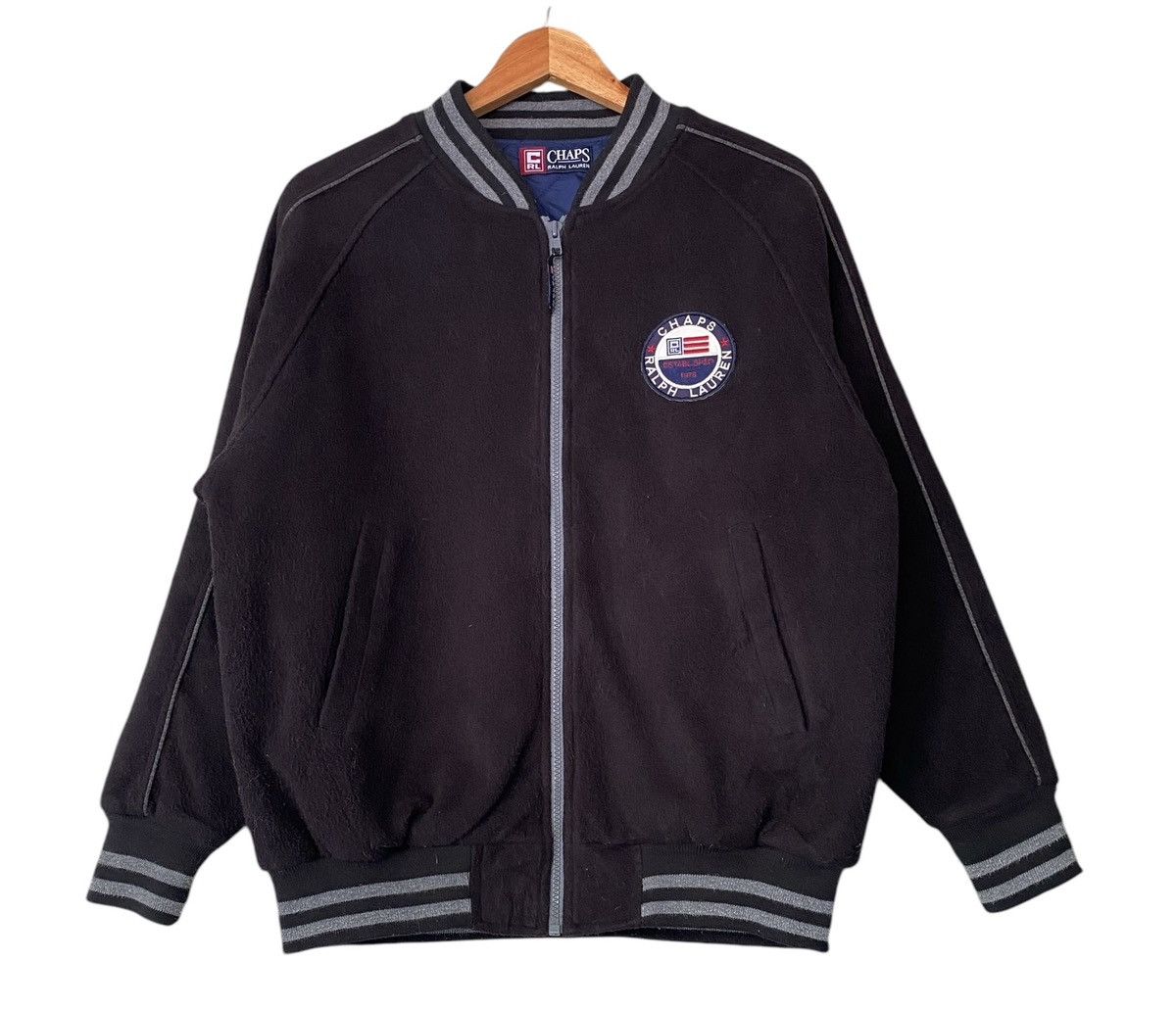 Chaps Ralph Lauren Black Fleece CHAPS RALPH LAURENT Zipper Jacket (M) Size US M / EU 48-50 / 2 - 1 Thumbnail