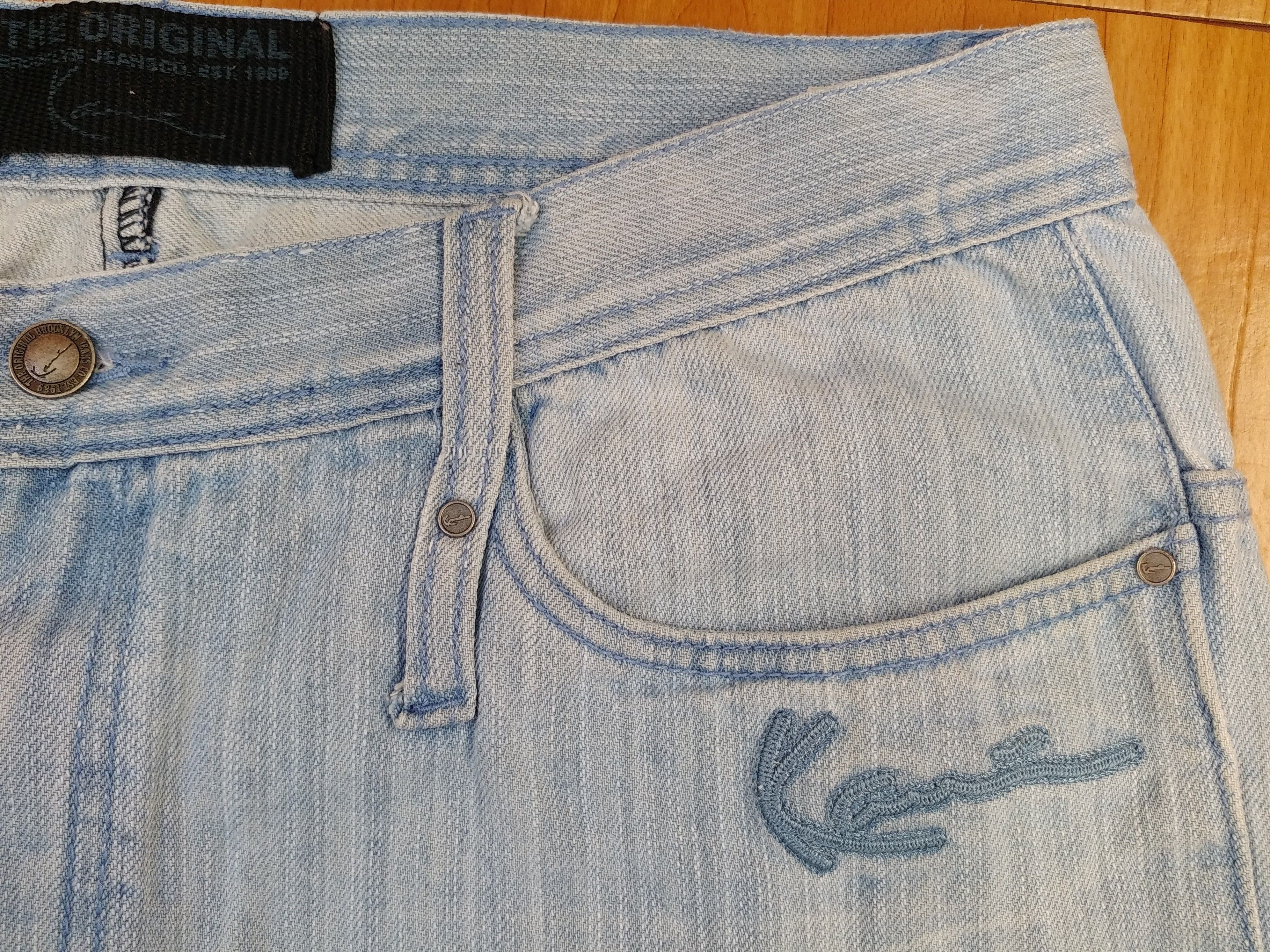 Karl Kani KARL KANI jeans, baggy, vintage Kani jeans, 90s hip hop W 38 Size US 38 / EU 54 - 14 Thumbnail