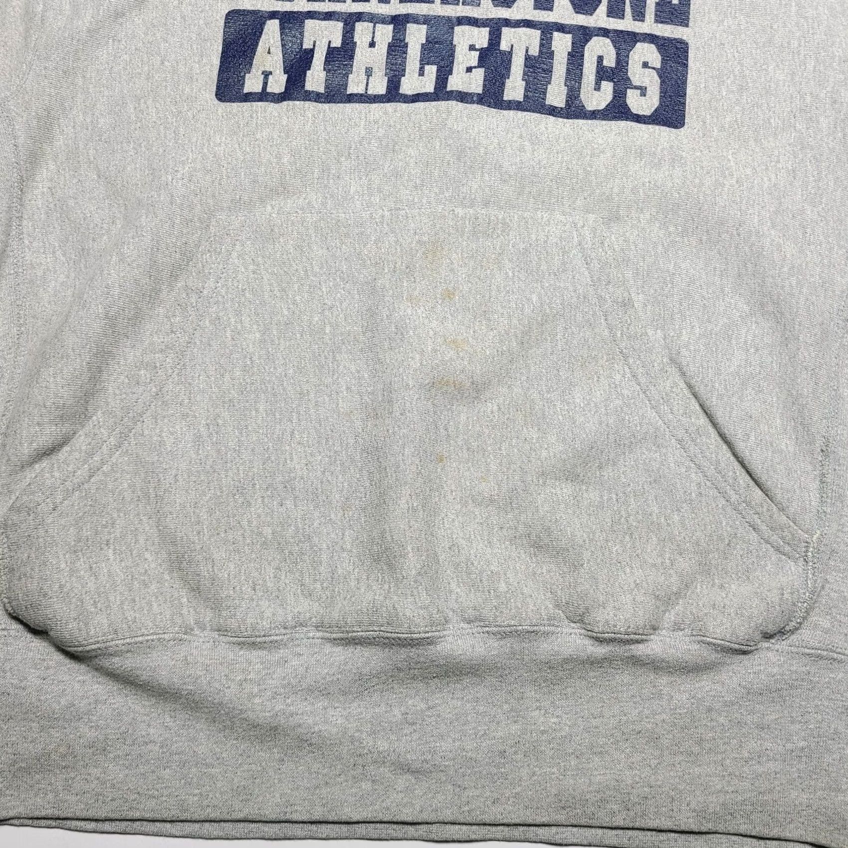 Lee VINTAGE Lee Cross Grain Reverse Weave Hoodie Sweatshirt L Cotton Blend USA Thrashed Mens Hoodie Size US L / EU 52-54 / 3 - 3 Thumbnail