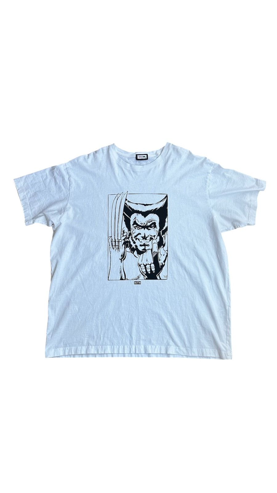 Kith × Marvel Comics Kith x Marvel Wolverine X-Men Anatomy Vintage Tee 'White' Size US XXL / EU 58 / 5 - 3 Thumbnail