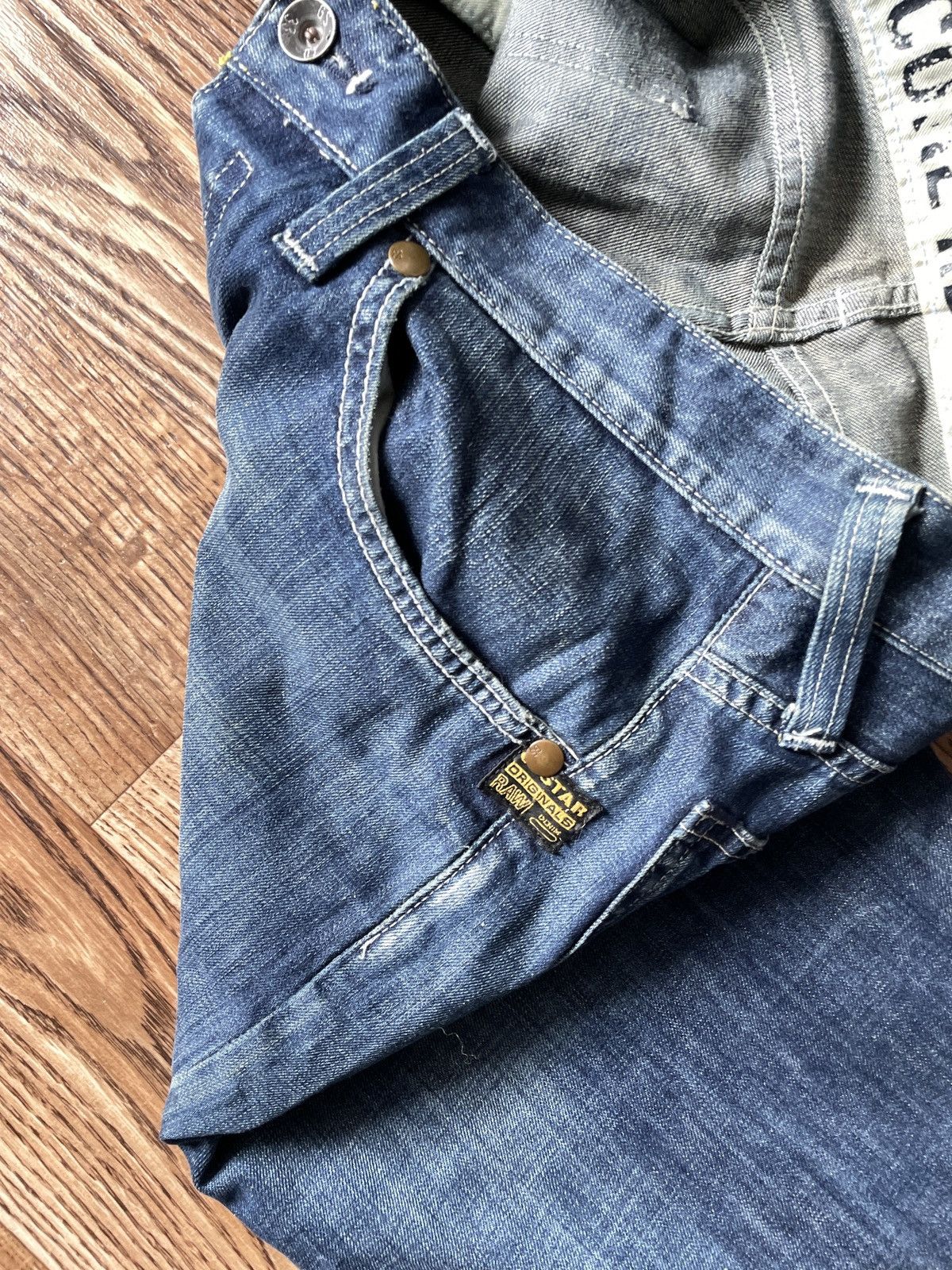 G-Star Vintage G Star Raw jeans Denim pants 90’s Size US 34 / EU 50 - 9 Thumbnail