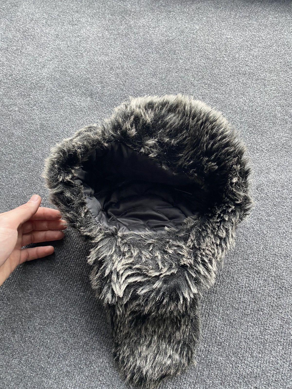 The Unbranded Brand 🔥Opium punk trapper hat fur fuzzy mohair ushanka hay os Size ONE SIZE - 5 Thumbnail