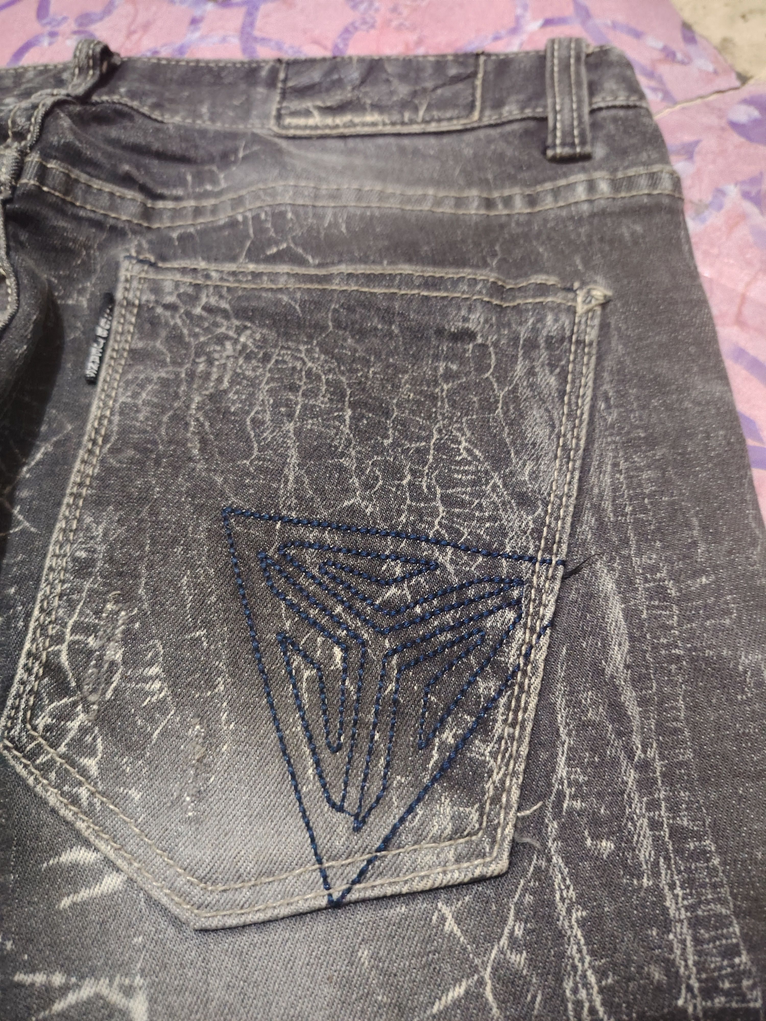 Hysteric Glamour Japanese PSGB Skinny stretch Jeans inspired rick owens style Size US 31 - 20 Thumbnail