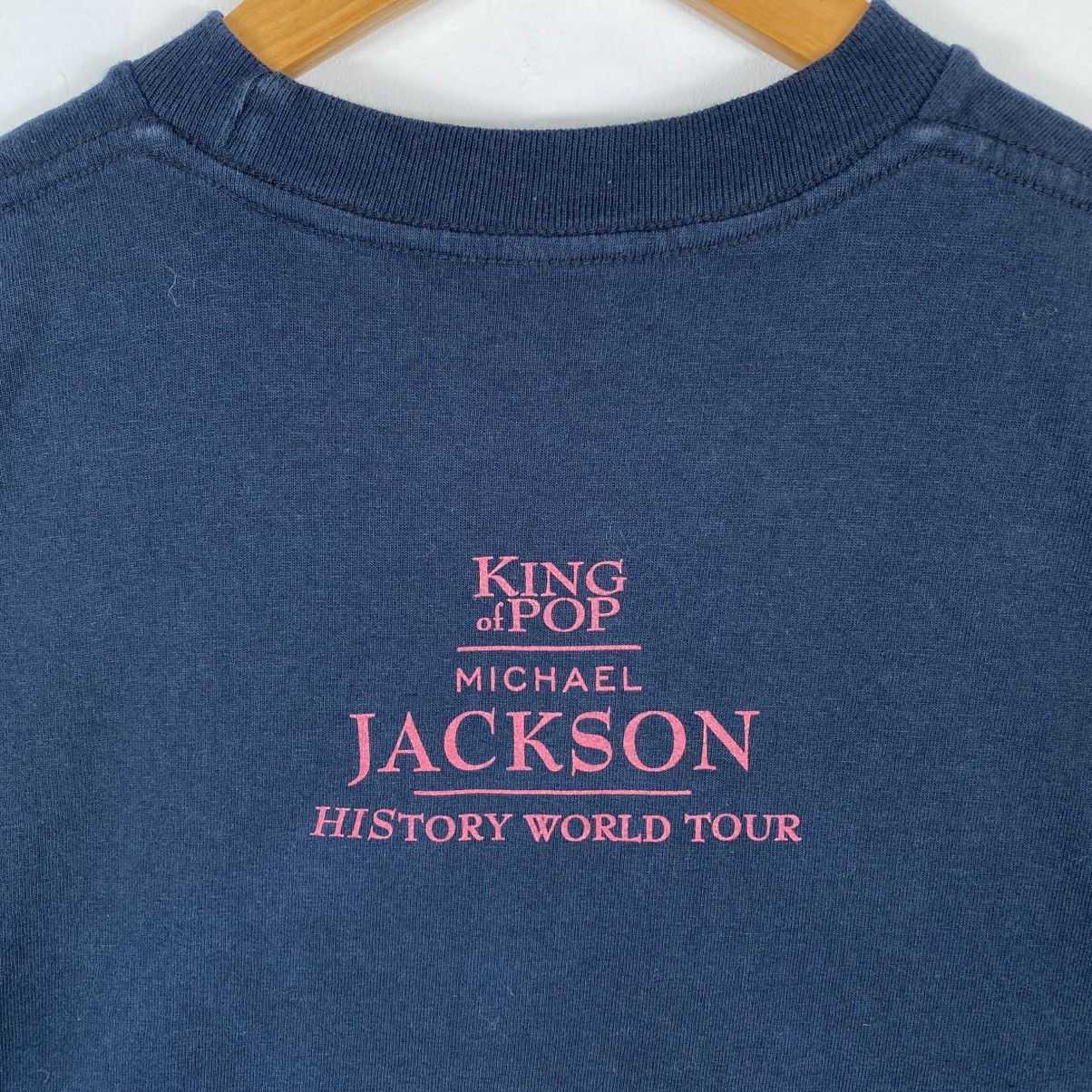 Michael Jackson Vintage 90's MICHAEL JACKSON History World Tour Promo Tee Size US L / EU 52-54 / 3 - 8 Thumbnail