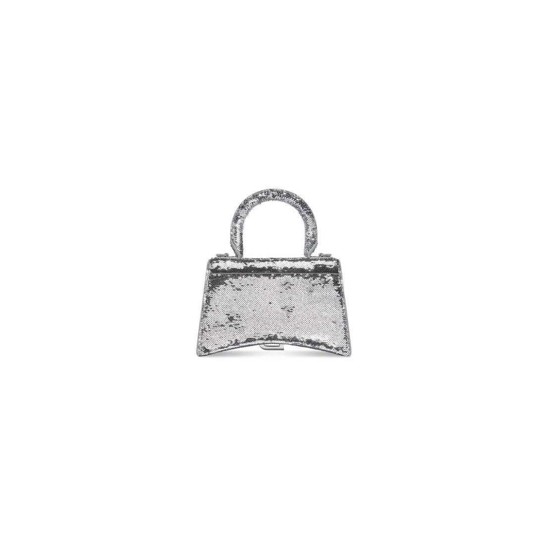 Balenciaga o1la1rc1a0425 Size: OS / Hourglass XS Handbag With Chain Size ONE SIZE - 4 Thumbnail