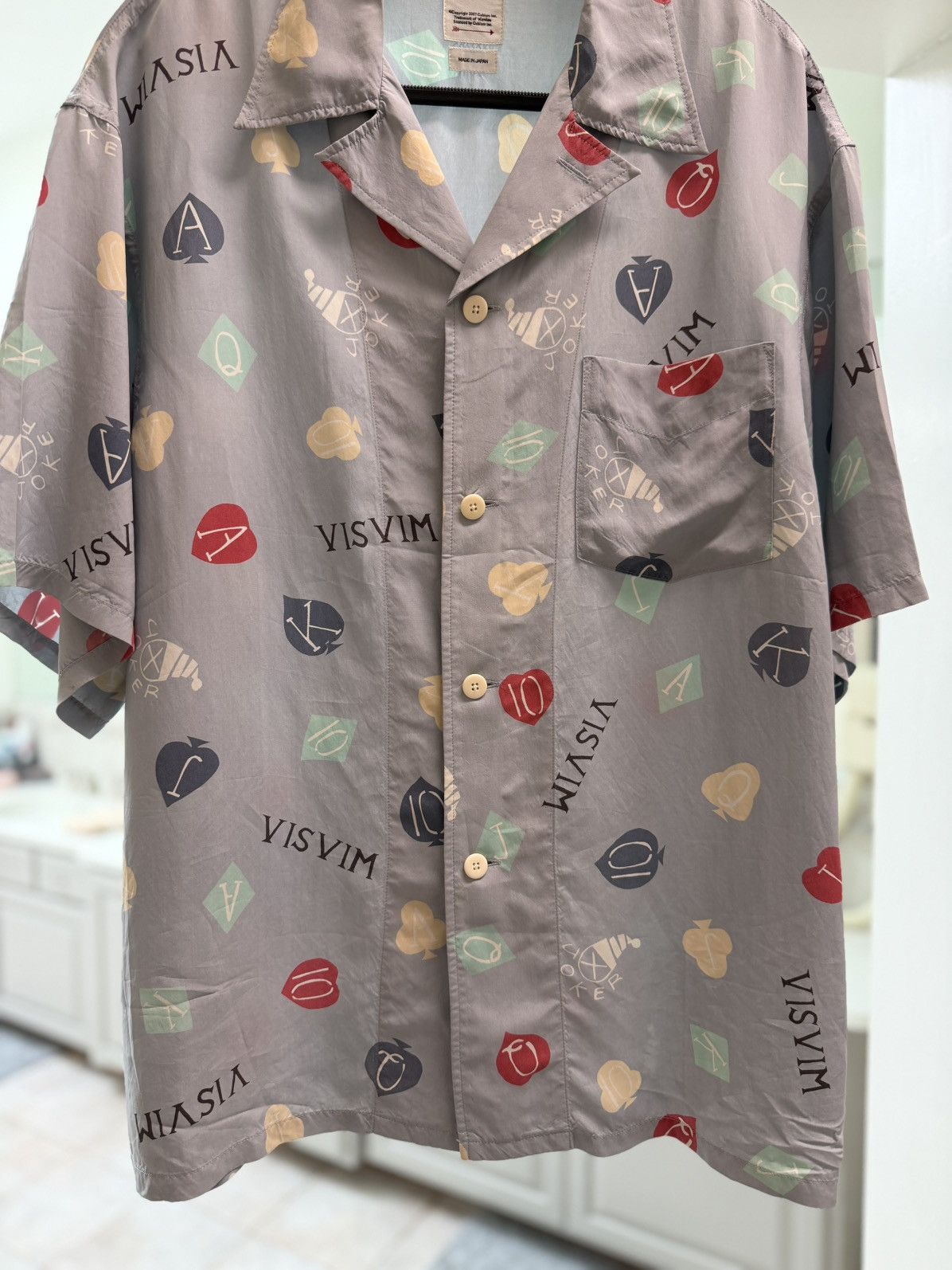 Visvim Visvim SS20 Catskill S/S Trumps Shirt Size US M / EU 48-50 / 2 - 3 Thumbnail