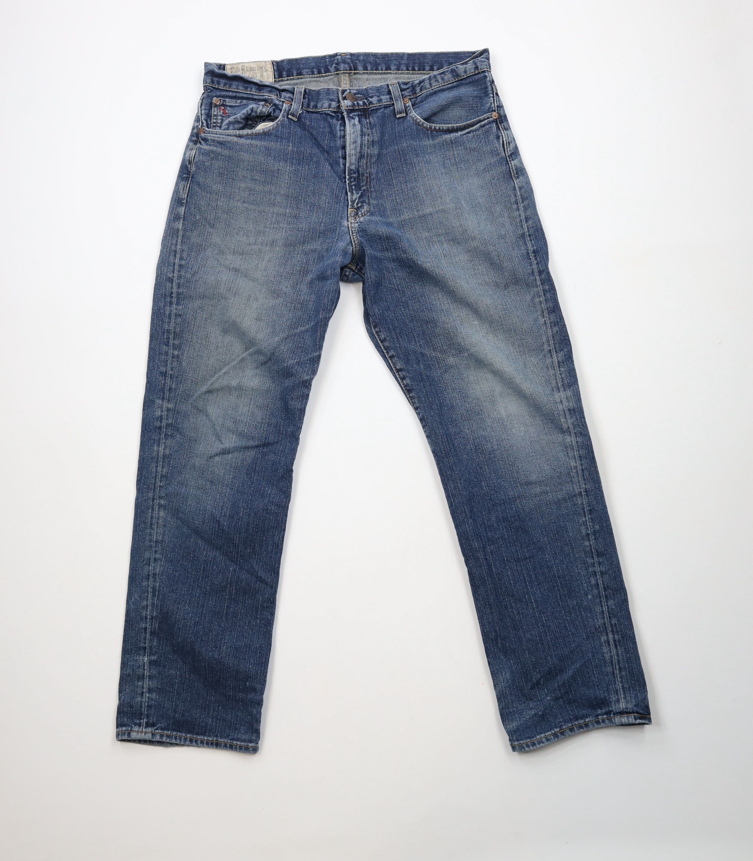 Ralph Lauren × Vintage Vintage Ralph Lauren Cortlandt Classic Straight Leg Jeans Size US 34 / EU 50 - 1 Thumbnail