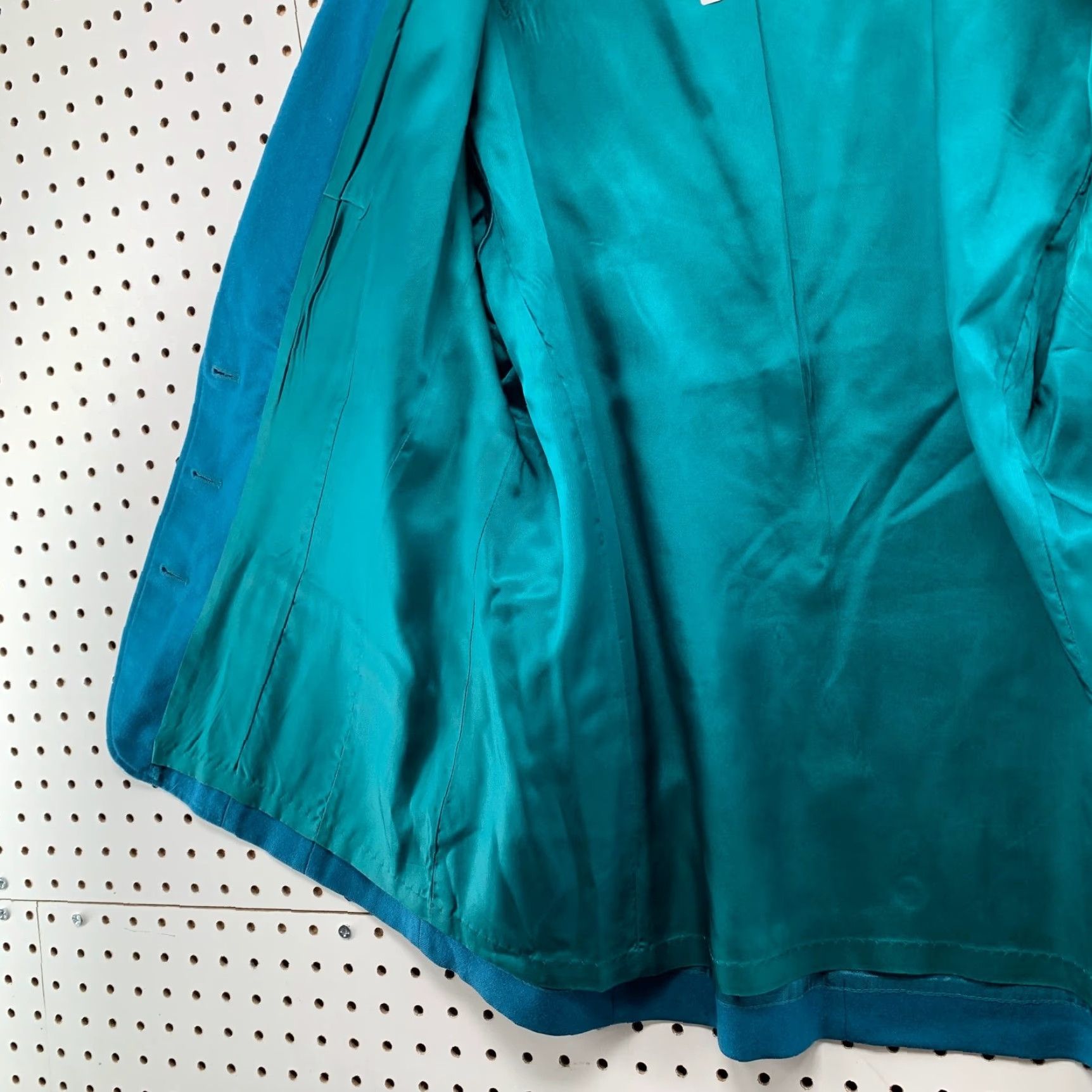 Pendleton VINTAGE Pendleton Wool Blazer Womens Size 18 Teal Green 3 Button Business Jacket Blazer Womens 18 Blue Wool Size XXL / US 16-18 / IT 52-54 - 7 Thumbnail