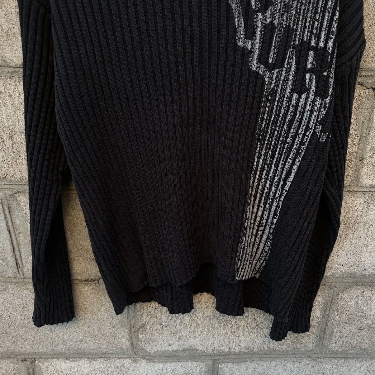 Le Grande Bleu (L.G.B.) VTG Japan Knit Sweater Pure Y2K 00s USA Grunge Avantgarde Size US L / EU 52-54 / 3 - 3 Thumbnail