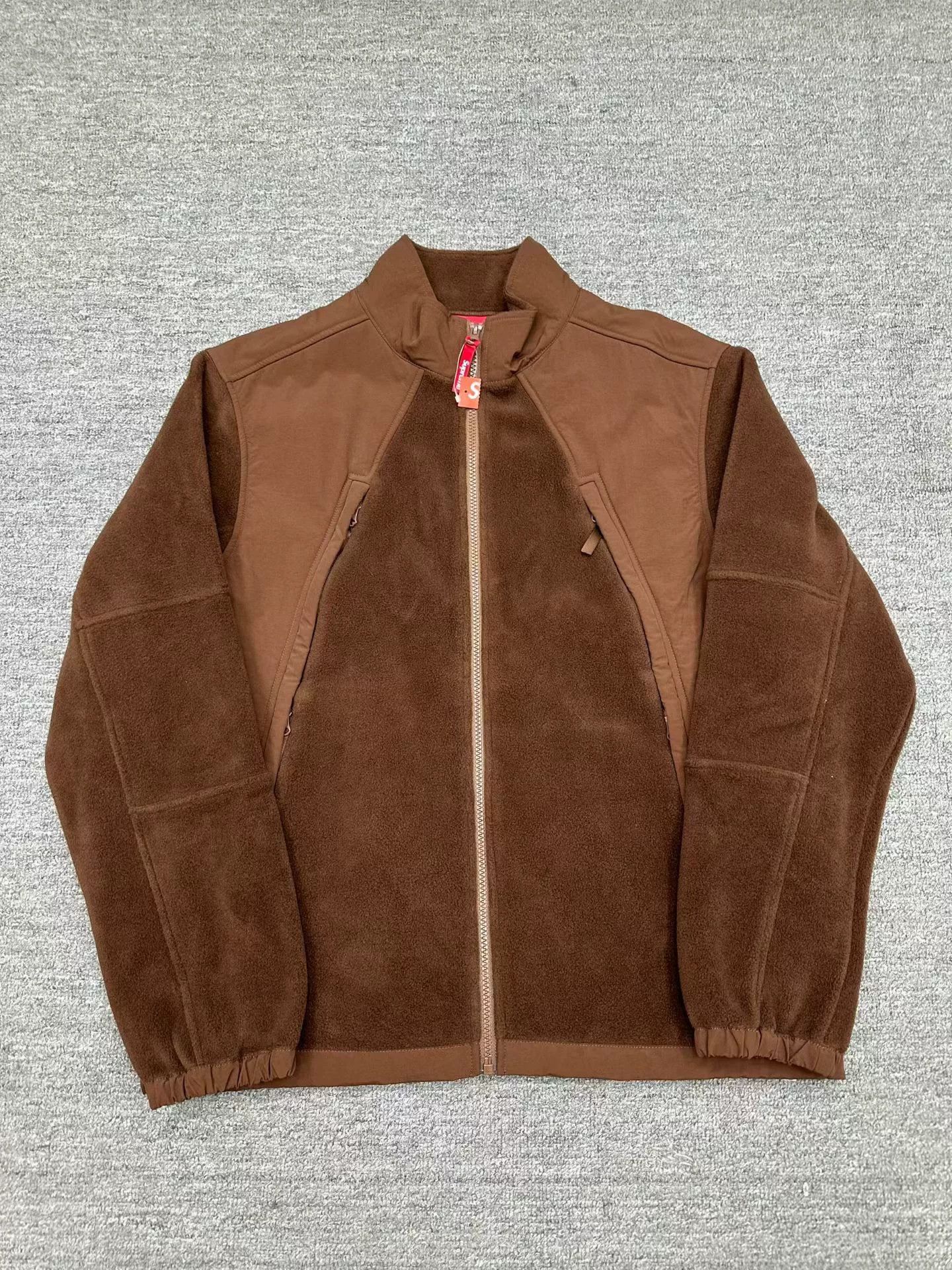 Supreme Supreme Fleece Nylon Splicing Jacket Size US M / EU 48-50 / 2 - 1 Thumbnail