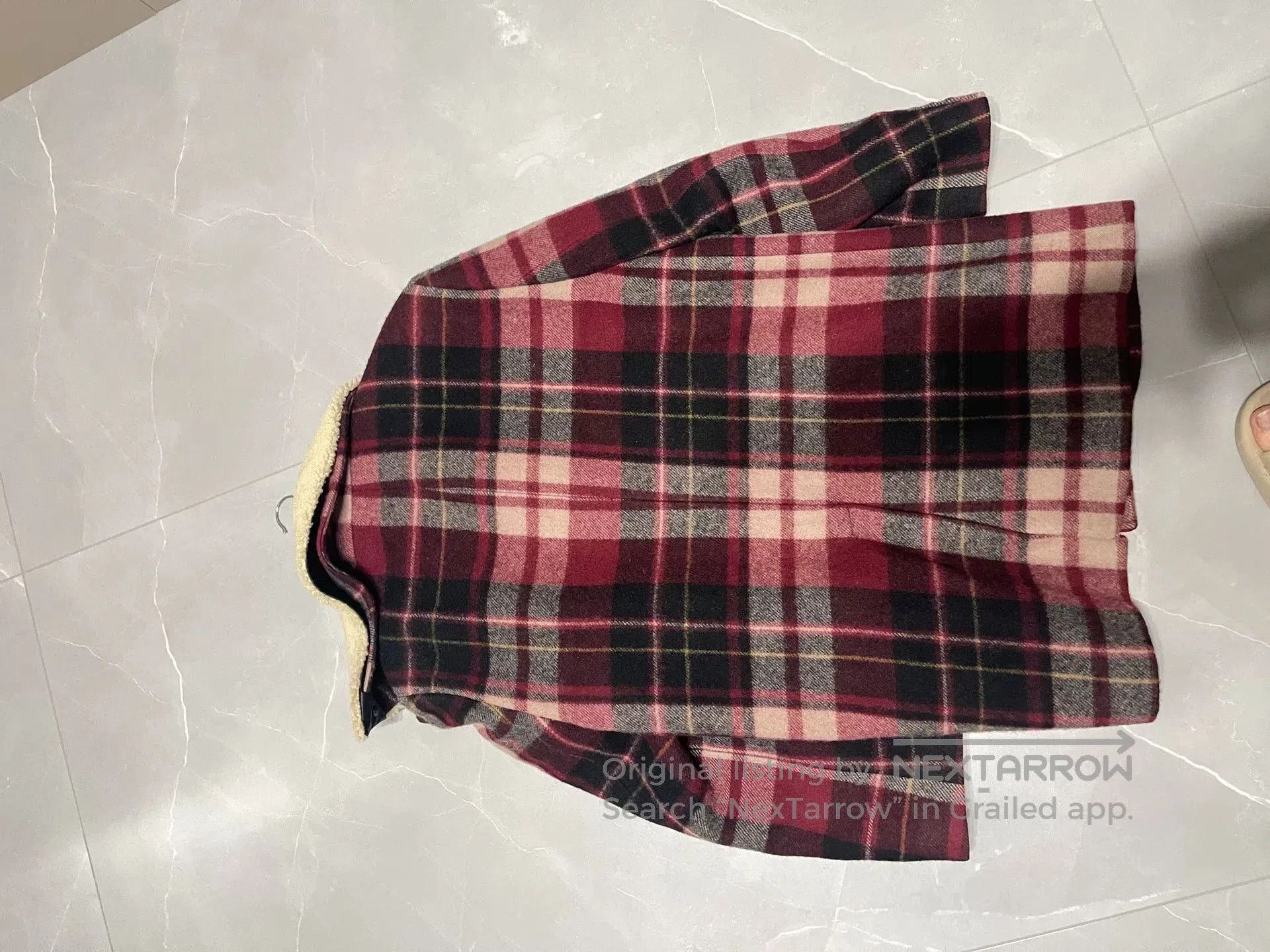 Saint Laurent Paris SAINT LAURENT Men's Wool Plaid Coat. Size US XL / EU 56 / 4 - 2 Thumbnail