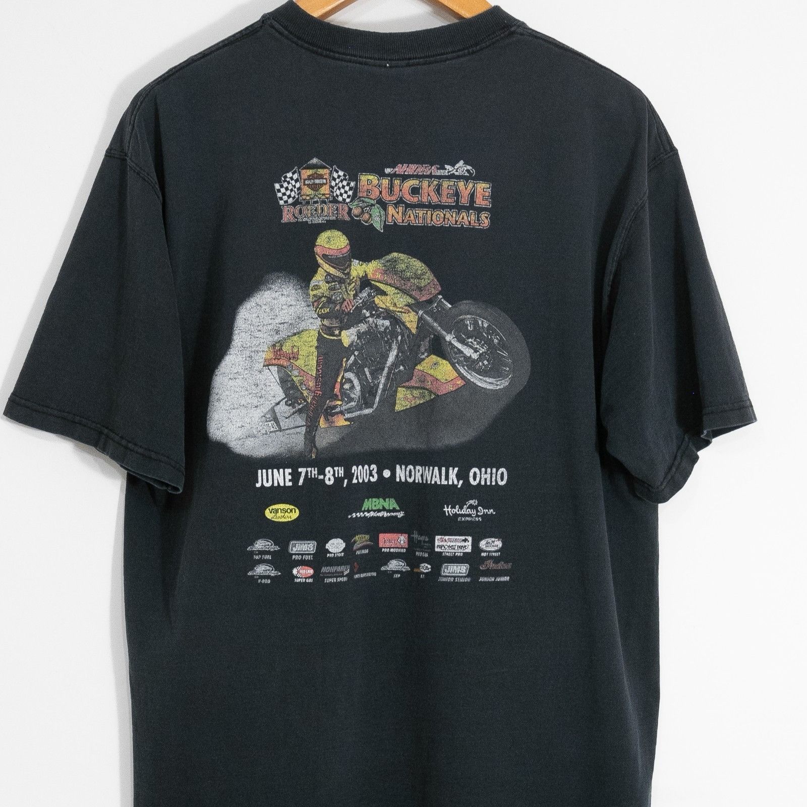 Vintage Vintage Harley Davidson AHDRA Buckeye Nationals T Shirt XL Size US XL / EU 56 / 4 - 2 Thumbnail