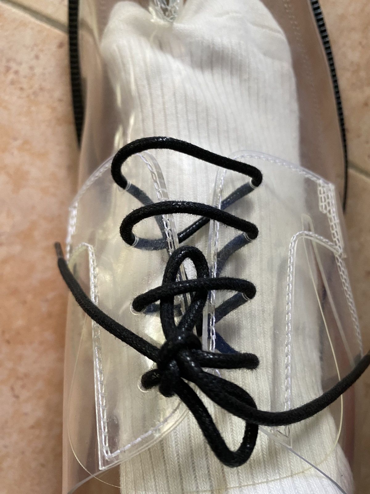 Maison Margiela 🌈-90% Maison Margiela transparent tabi IT44 Size US 11 / EU 44 - 11 Thumbnail