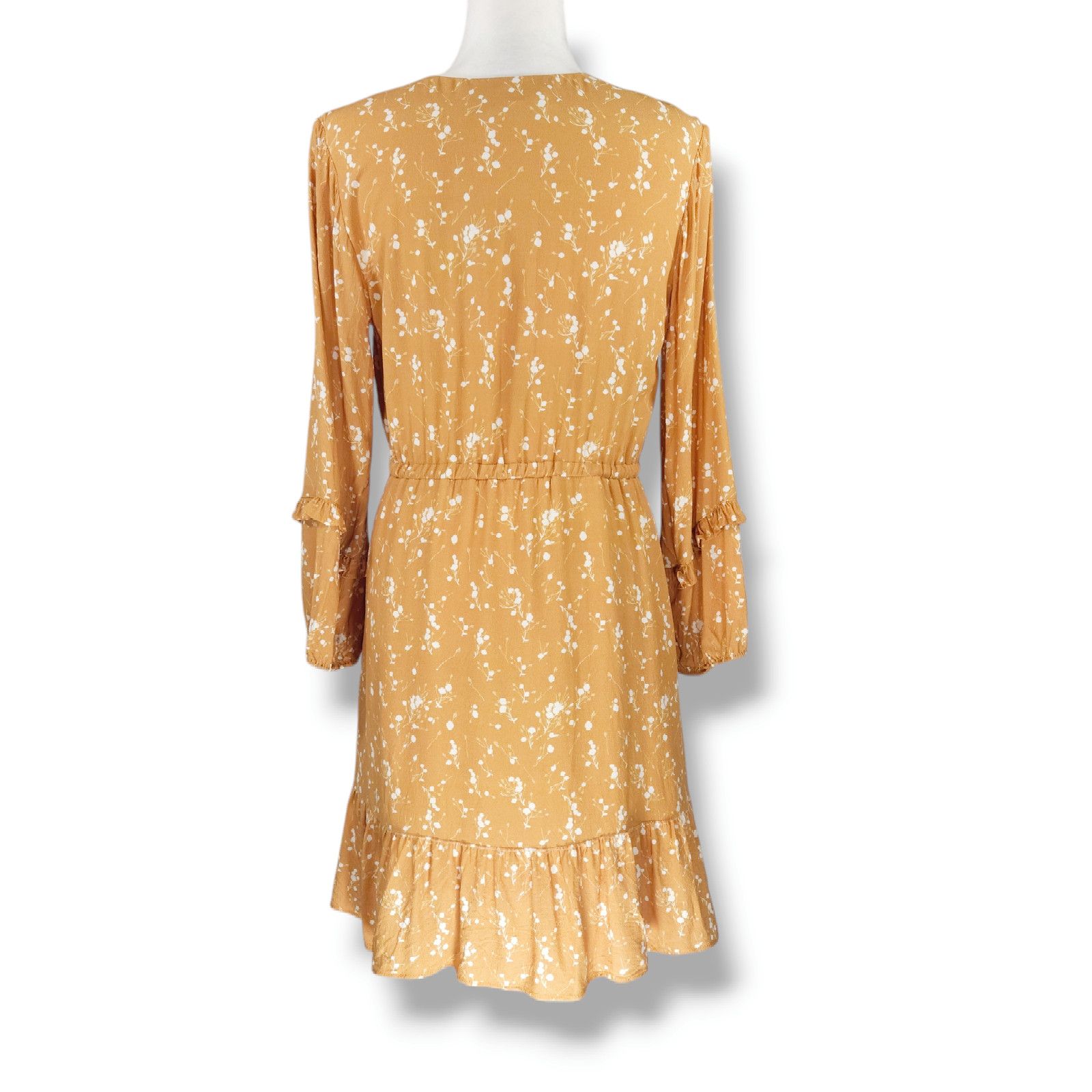 Other Dolan Left Coast Barnier Dress Floral Faux Wrap Sz M [8-10] Size M / US 6-8 / IT 42-44 - 4 Thumbnail