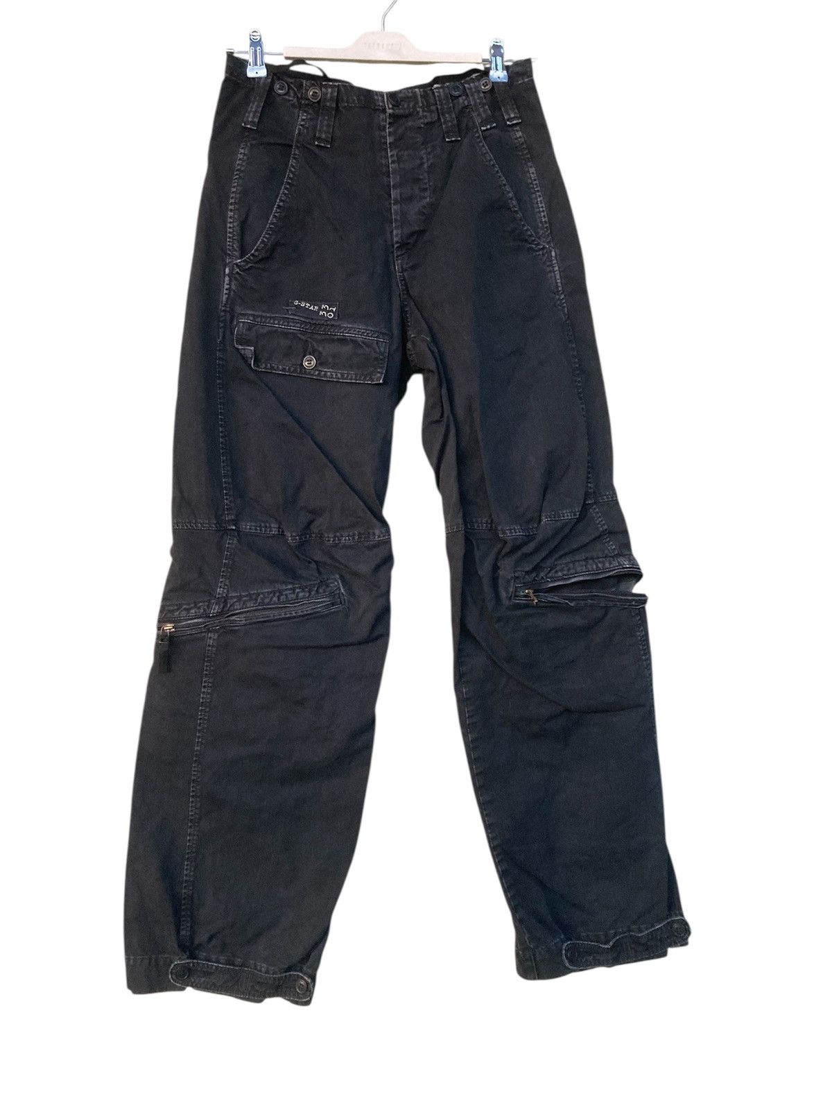 G-Star Black G-Star raw baggy cargo trousers Size US 30 / EU 46 - 1 Thumbnail
