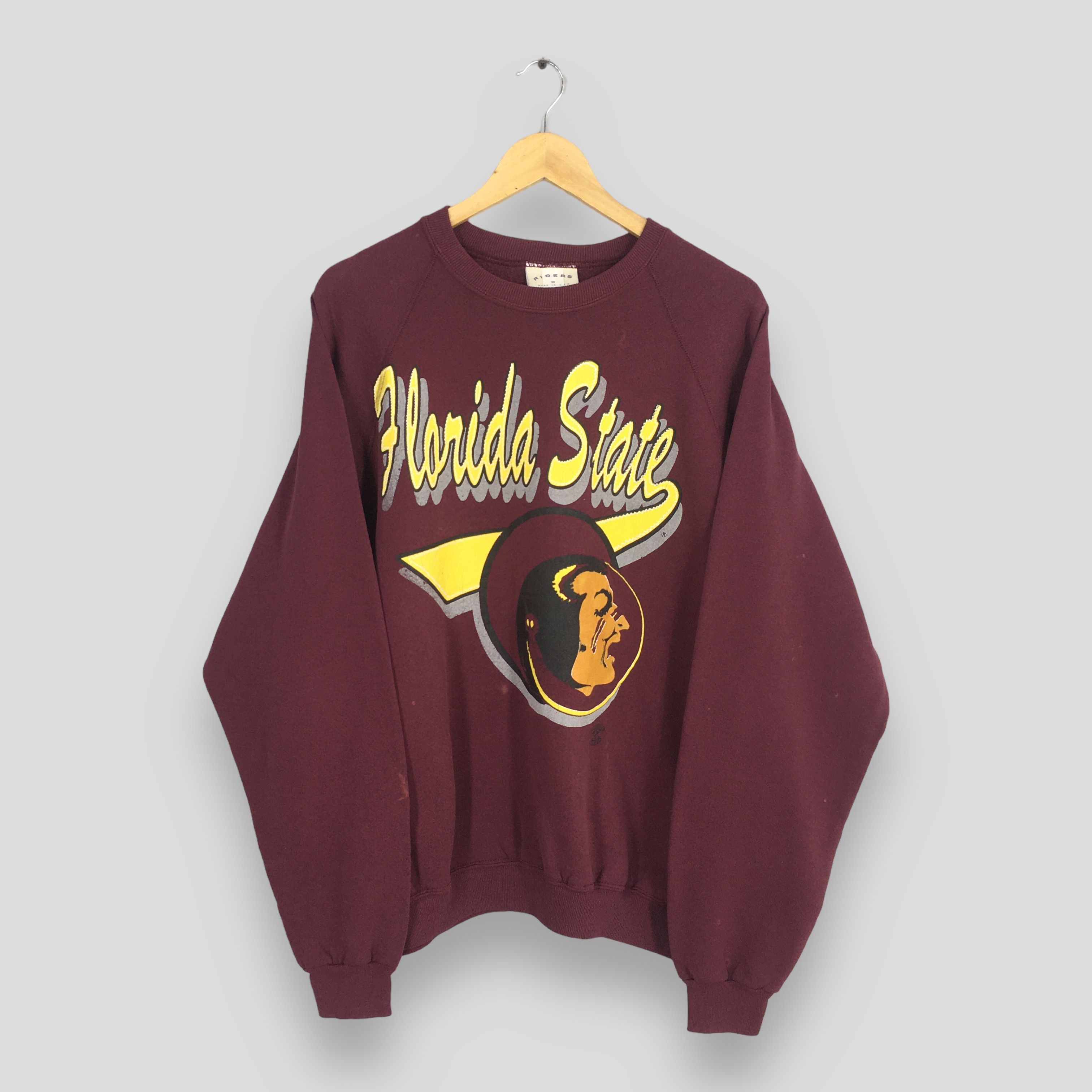 Vintage Vintage 90s Florida State University Sweatshirt 3XLarge Grailed