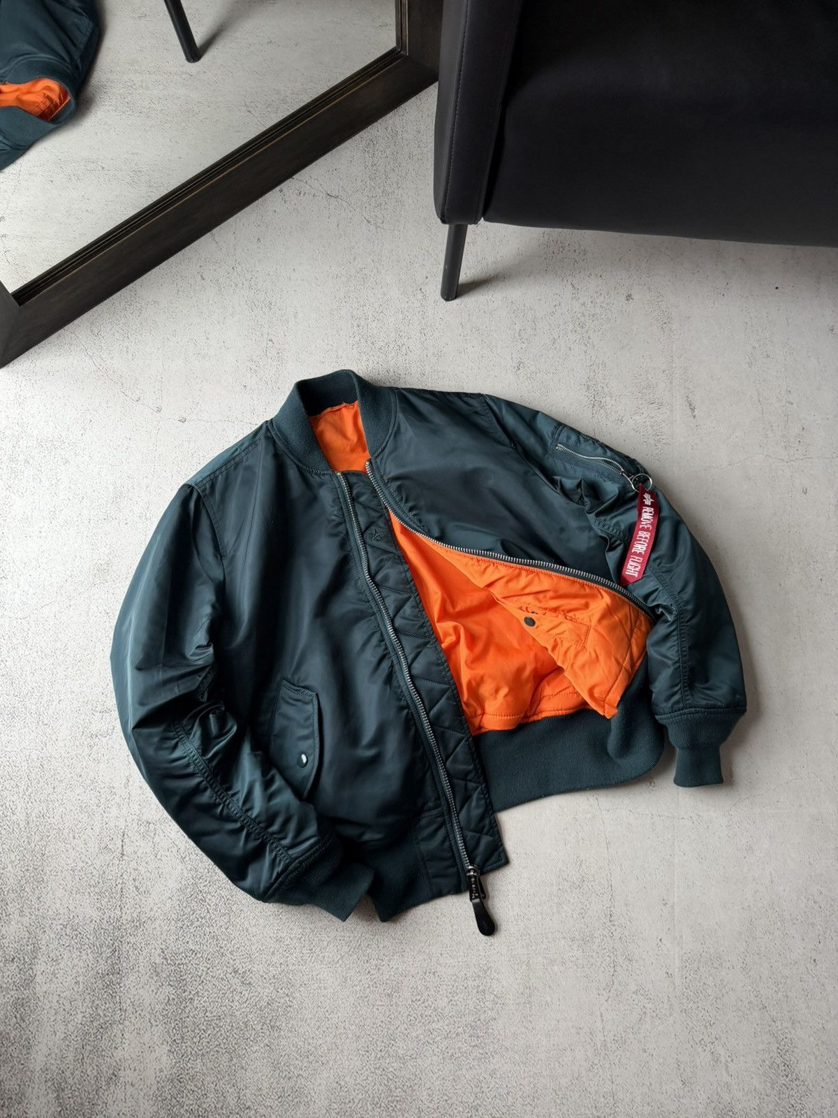 Alpha Industries Alpha Industries Vintage MA1 Flyers Vintage Bomber Jacket Size US S / EU 44-46 / 1 - 4 Thumbnail