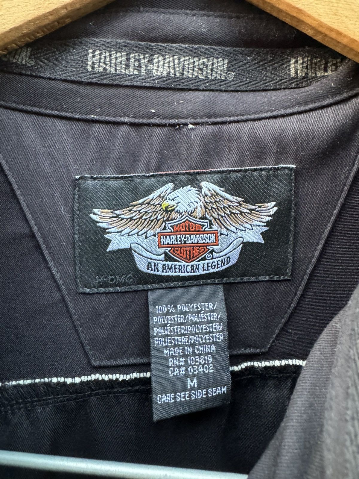 Harley Davidson × Vintage 2005 Harley Davidson Button Up Shirt Size US M / EU 48-50 / 2 - 3 Thumbnail