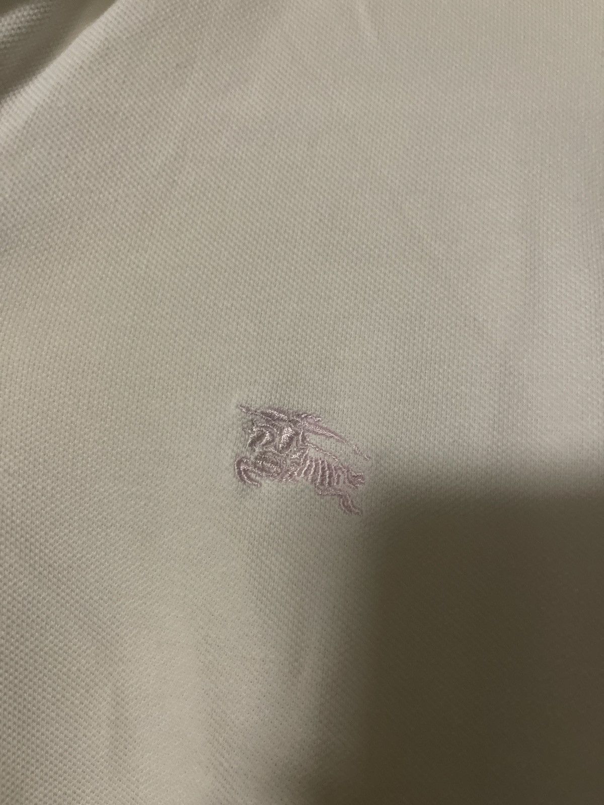 Burberry berberry white tee Size US M / EU 48-50 / 2 - 2 Thumbnail