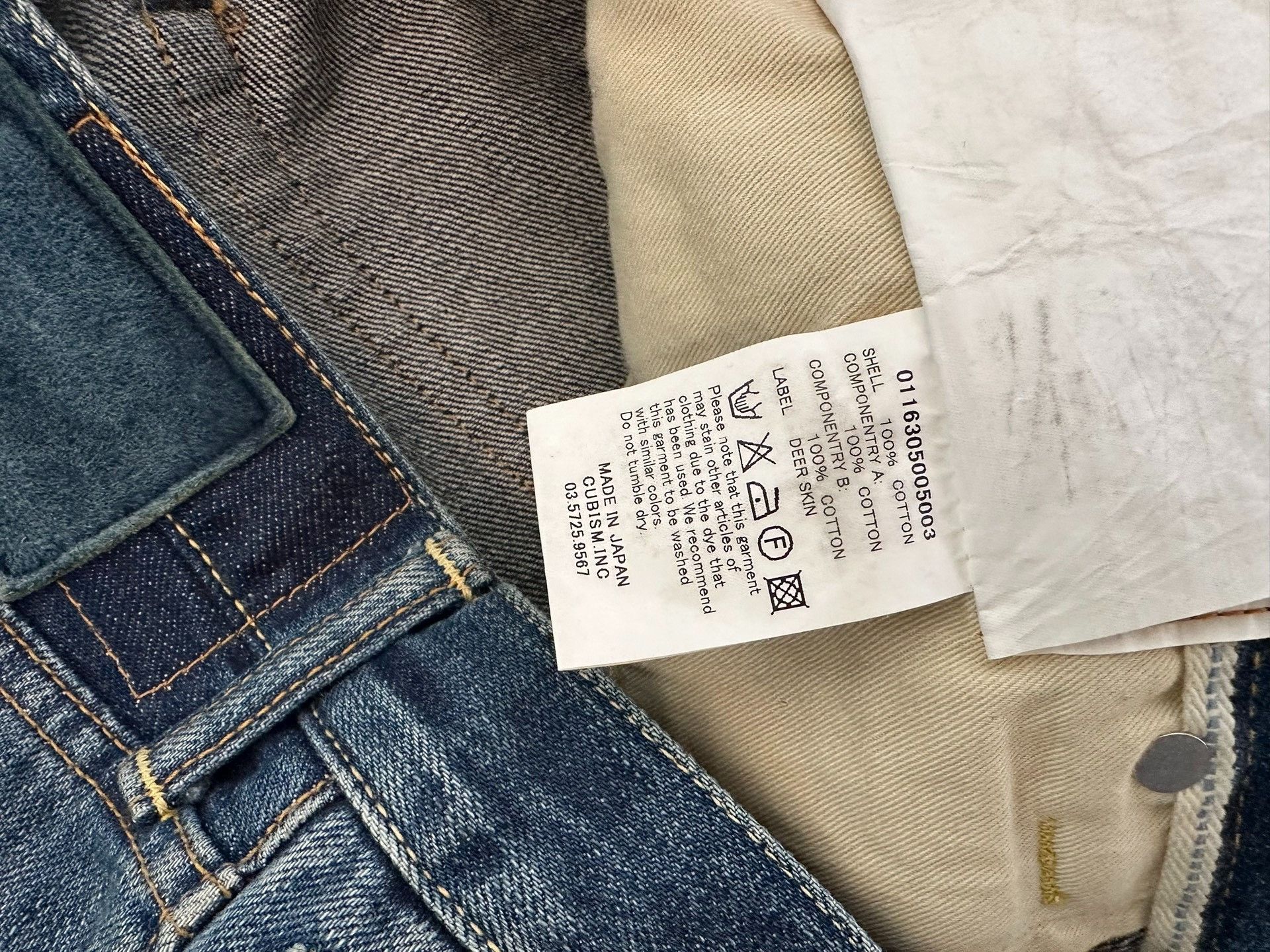Visvim VISVIM SOCIAL SCULPTURE DMGD-10 D10. jeans Nextarrow-2501 Size US 34 / EU 50 - 5 Thumbnail