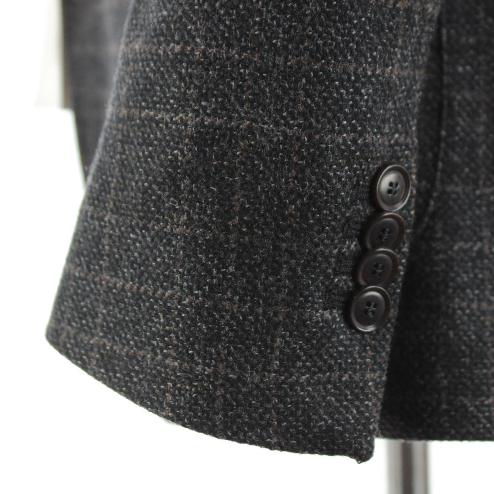 Luciano Barbera Luciano Barbera Sport Coat Size 40 US in Gray Size 40R - 3 Thumbnail