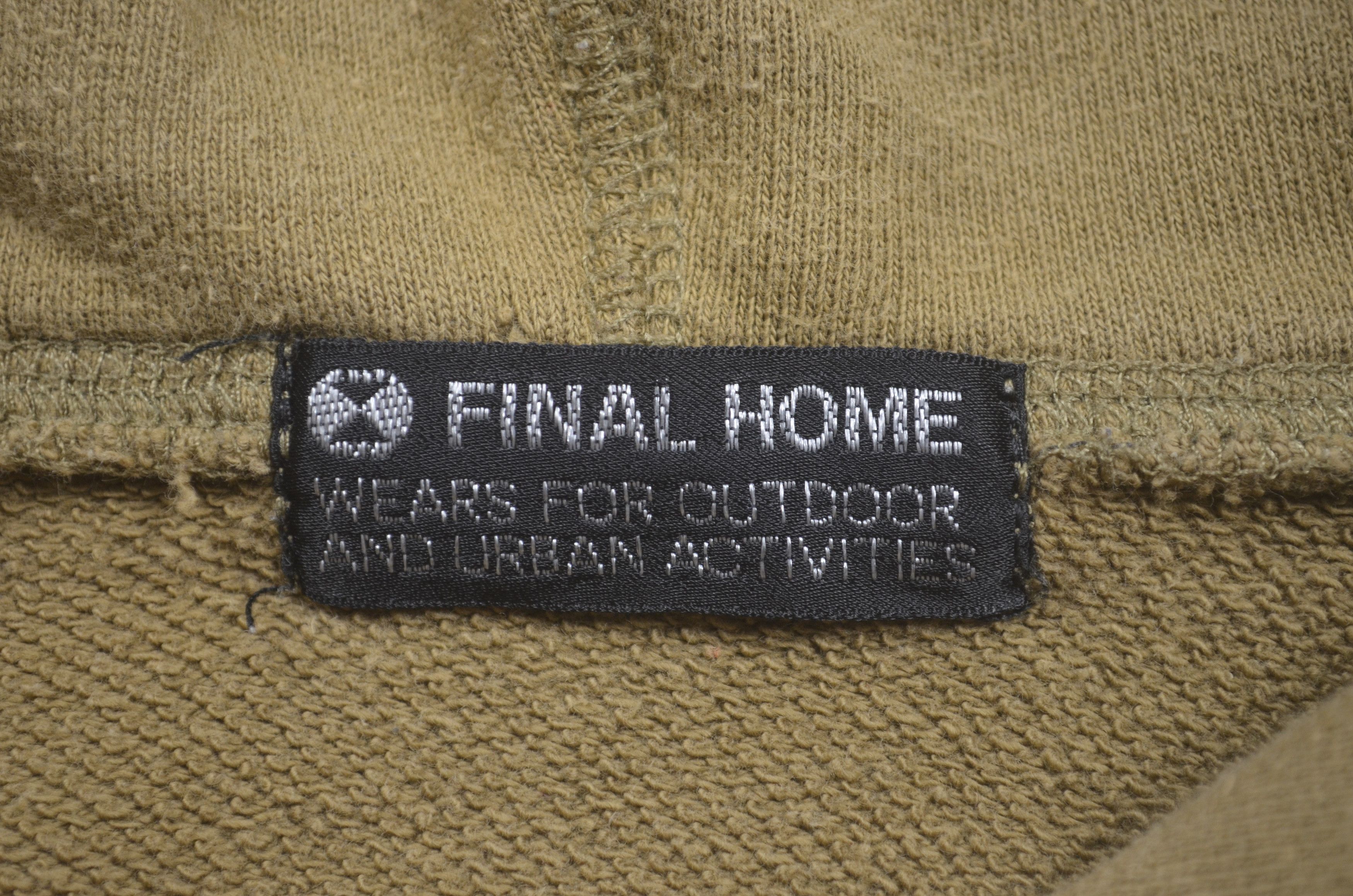Final Home 90’s Archive Final Home Brown Hoodie Mock Neck Size US S / EU 44-46 / 1 - 8 Thumbnail