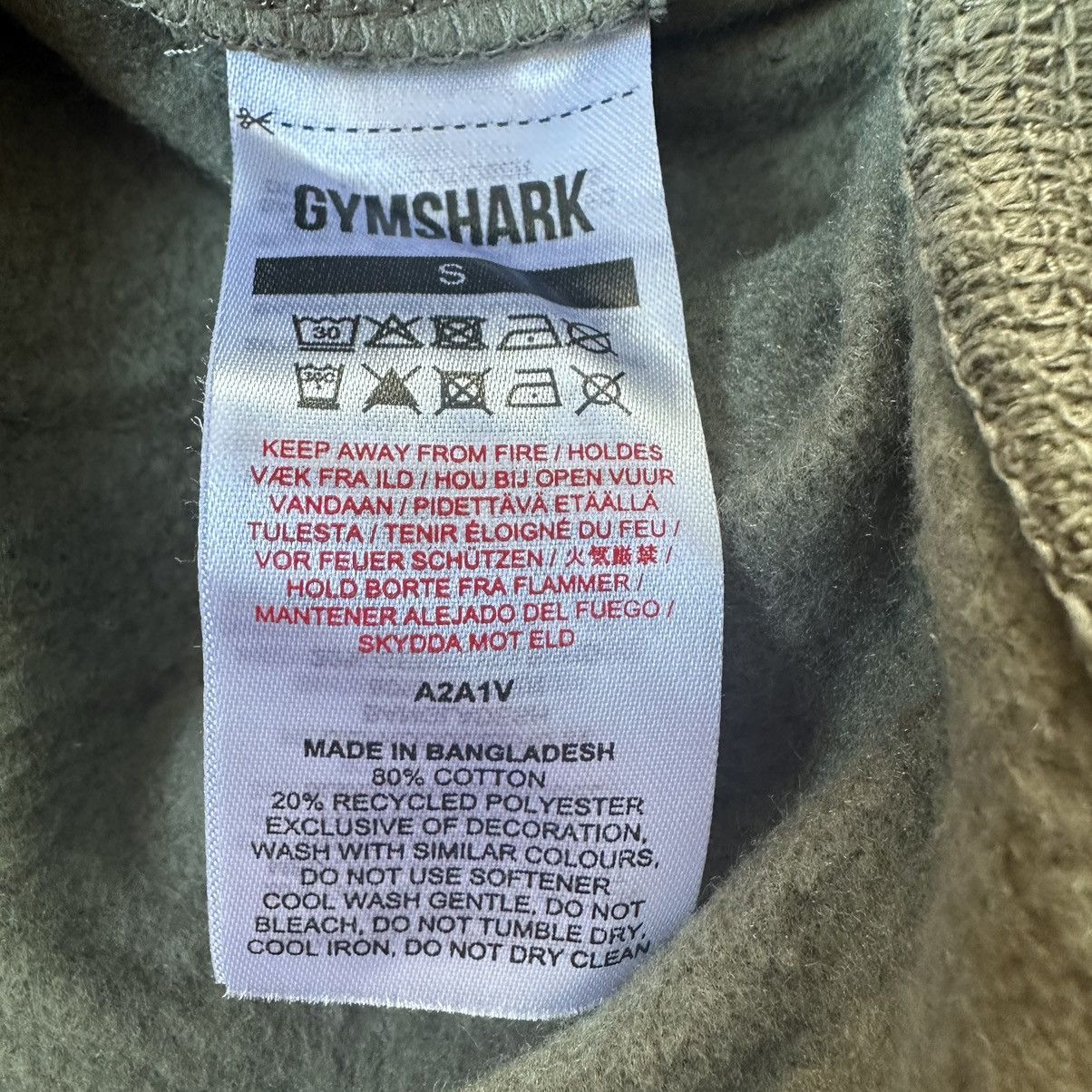 Gymshark Gymshark Crest Sweatshirt in Core Olive Size US S / EU 44-46 / 1 - 4 Thumbnail