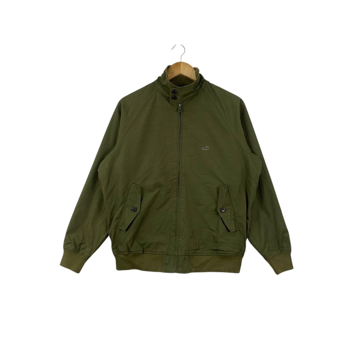 Vintage Vintage CROCODILE JAPAN FABRIC Tartan Zipper Bomber Jacket Size US XL / EU 56 / 4 - 1 Thumbnail