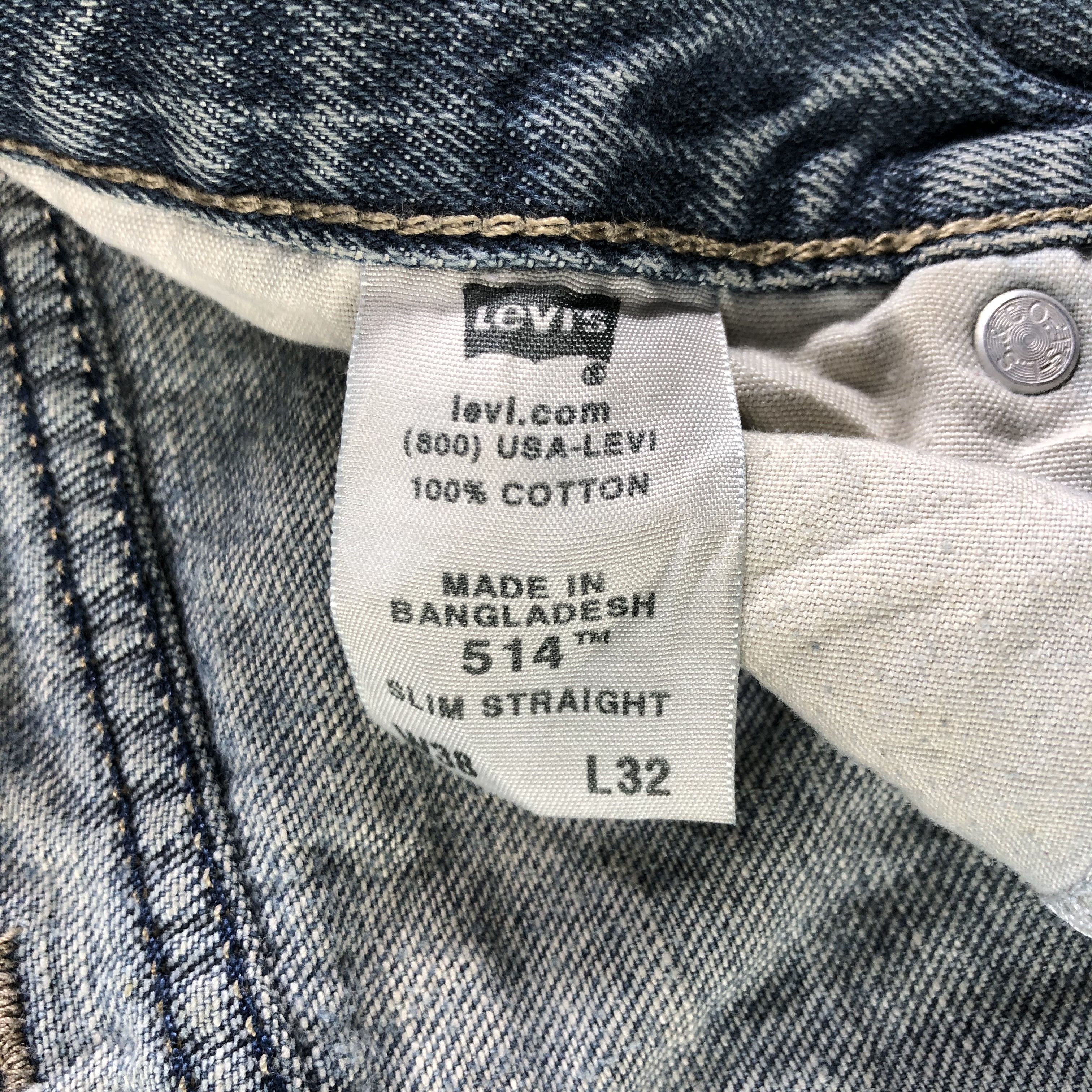 Levi's Vintage Levis 514 Jeans-J3027 Size US 39 - 12 Thumbnail