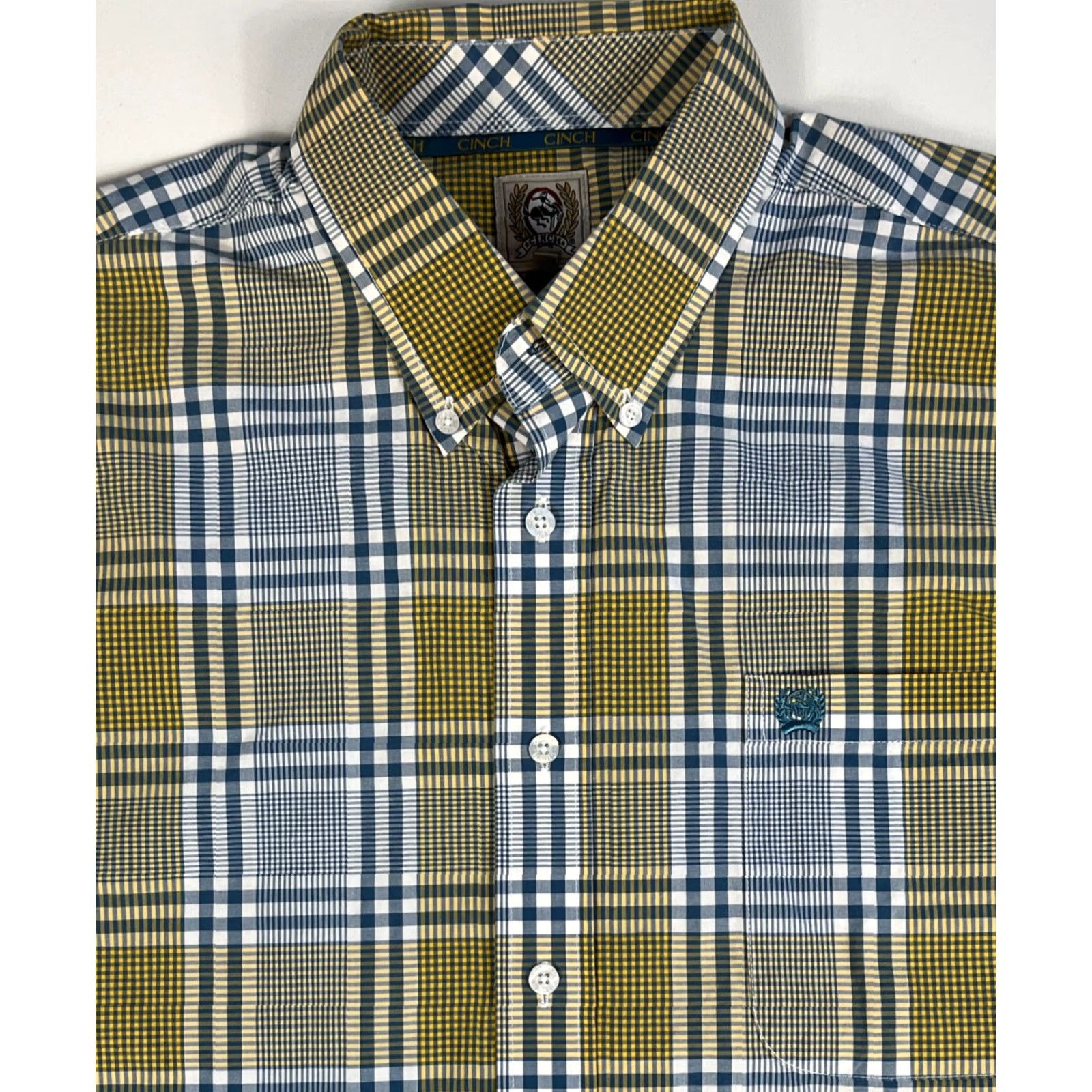 Vintage Cinch Men's Button-Down Plaid Shirt L Size US L / EU 52-54 / 3 - 2 Thumbnail