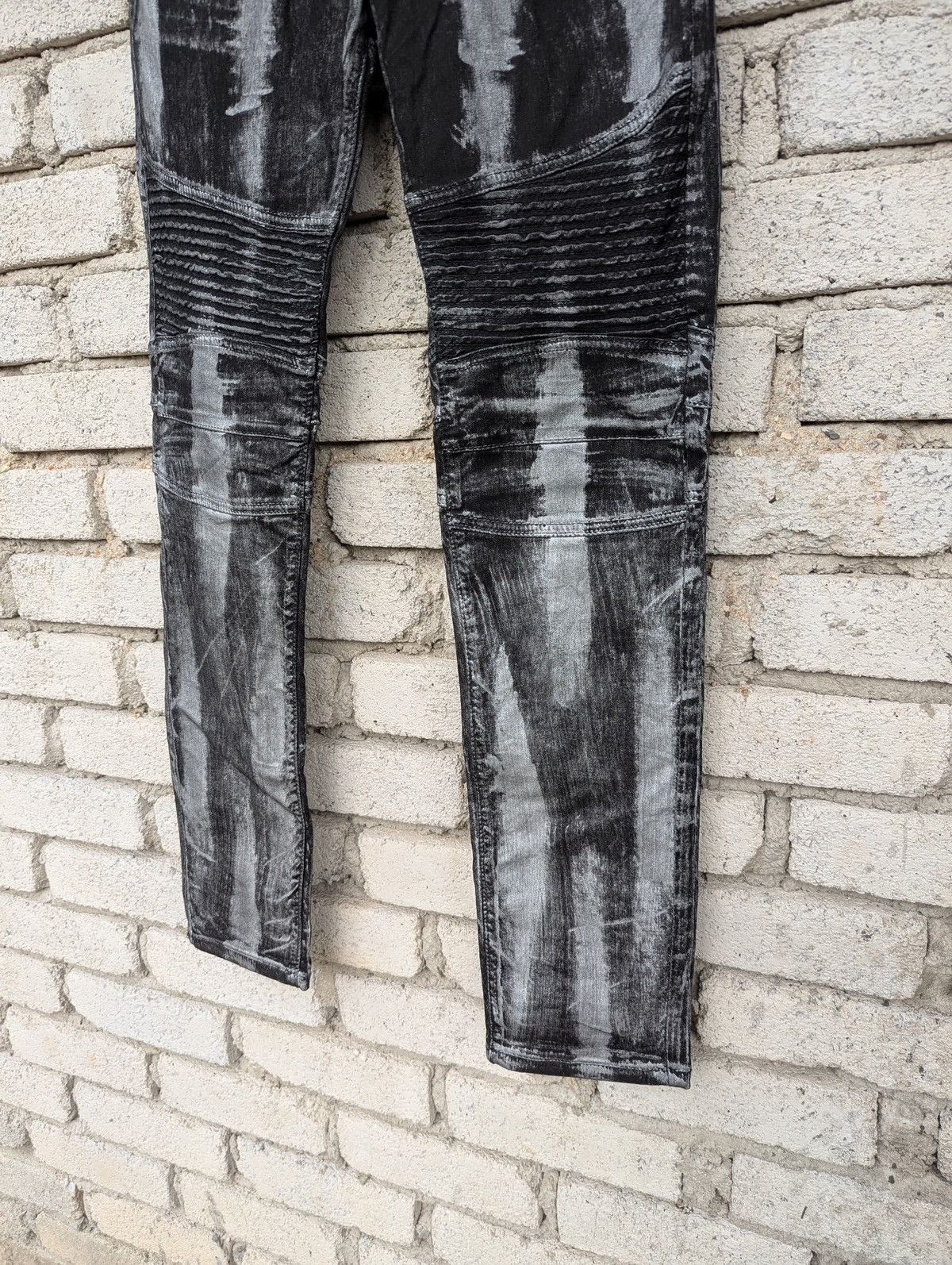 Vintage Y2K Pants Biker Straight Ripped Jeans Men’s Size US 31 - 5 Thumbnail