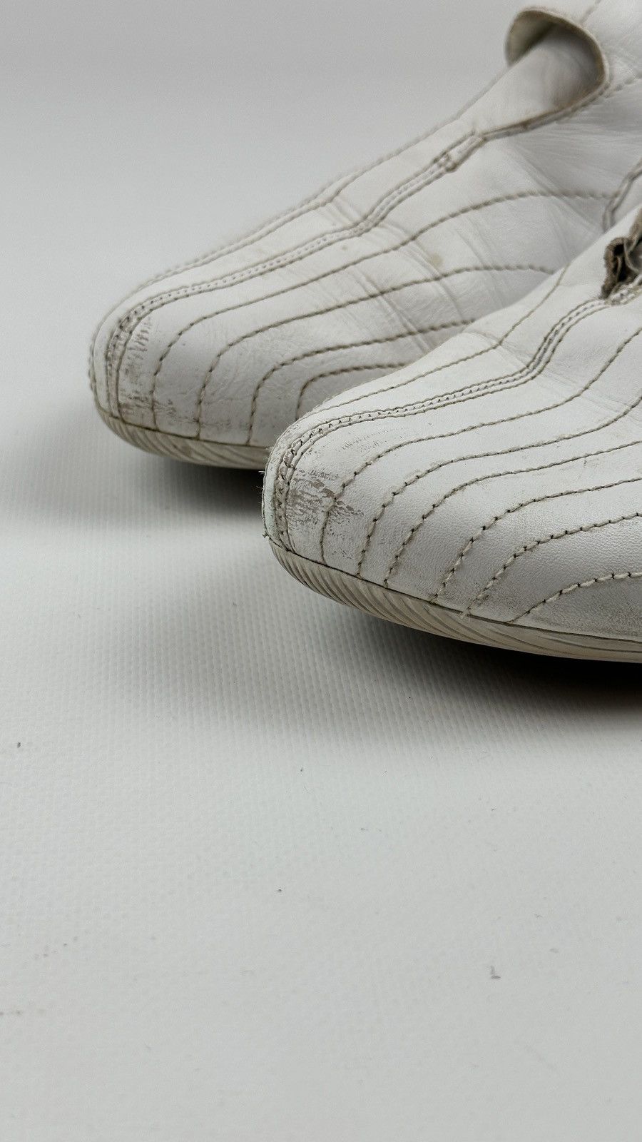 Hysteric Glamour × Puma × Vintage Vtg Puma Racing Leather Shoes Size US 10 / EU 43 - 9 Thumbnail
