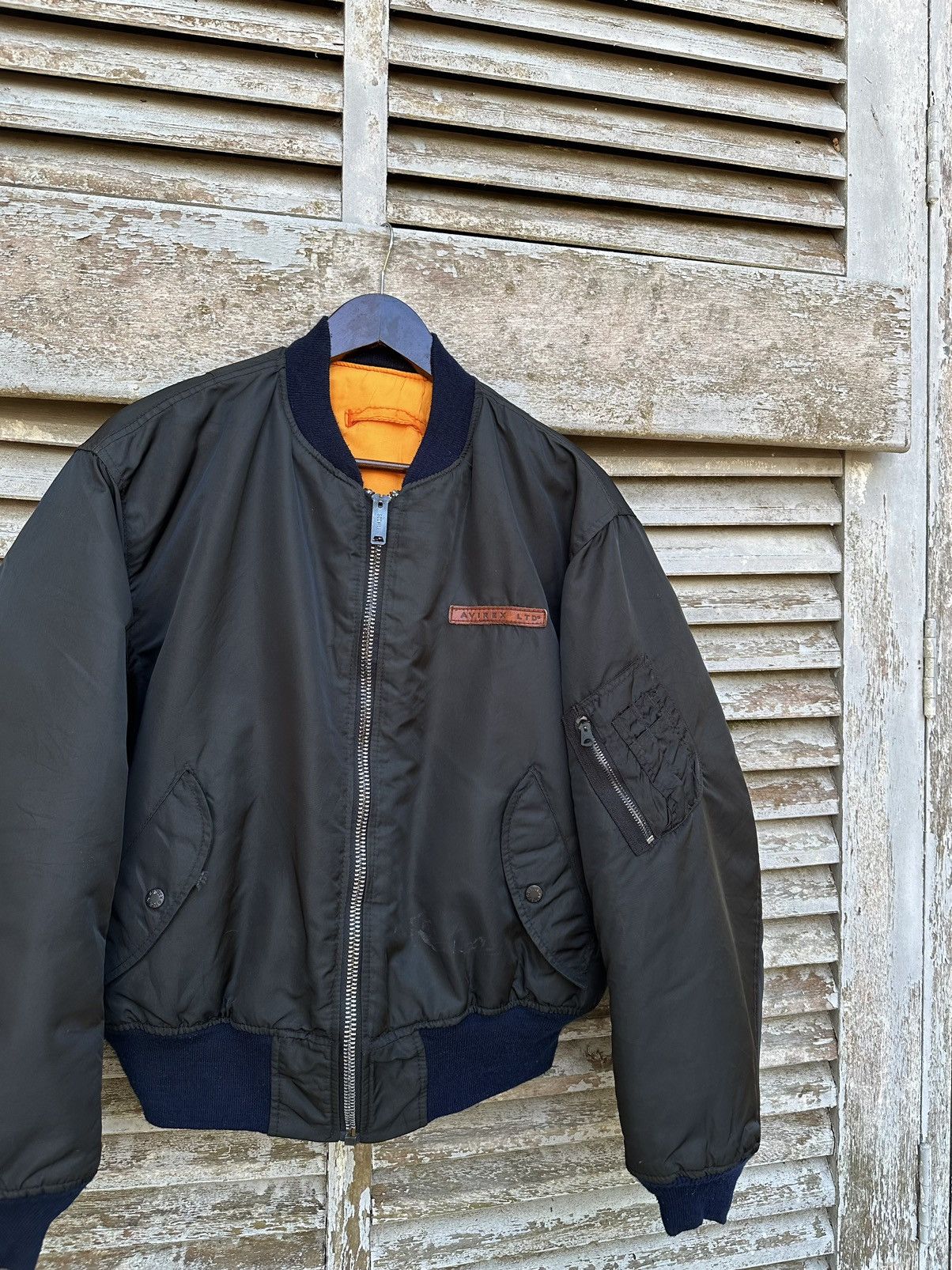 Avirex 🪖Vintage Avirex MA-1 Man Intermediate Bomber Jacket Size US L / EU 52-54 / 3 - 5 Thumbnail