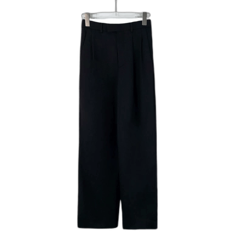 Celine Celine Black Cotton Casual Pants XXS Size Size 34" / US 12 / IT 48 - 1 Thumbnail