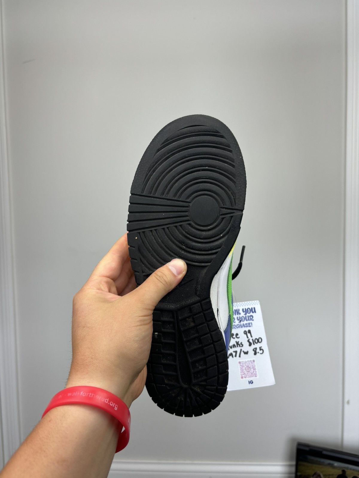 Nike Nike dunk low green strike Size US 7 / EU 40 - 6 Thumbnail