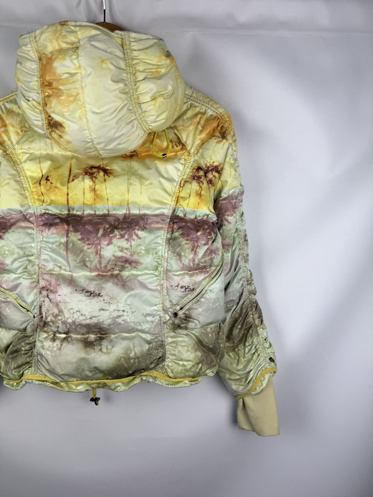 Japanese Brand KRU Ladies Hooded Down Puffer Patterned Ski Jacket Size XS Size XS / US 0-2 / IT 36-38 - 12 Thumbnail
