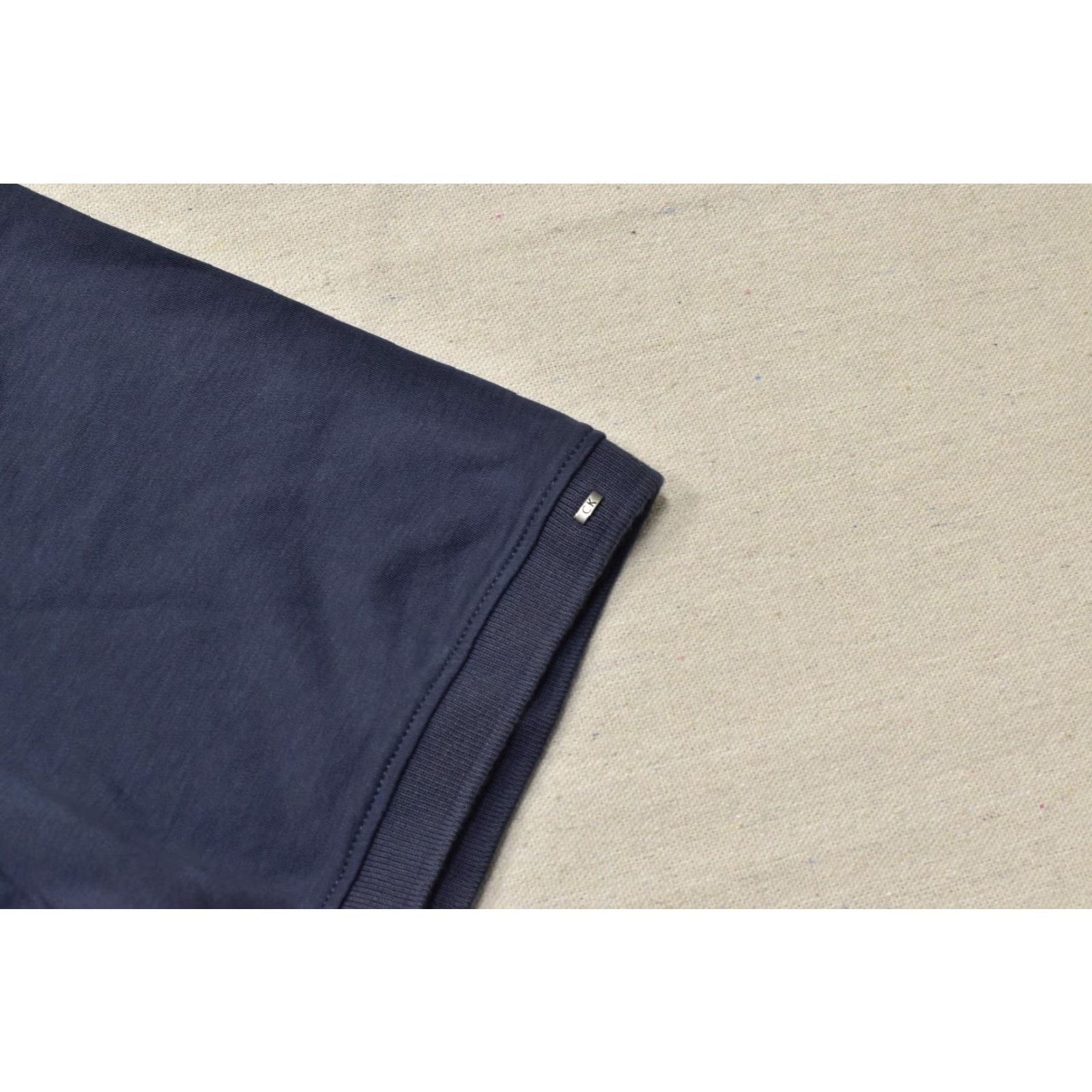 Calvin Klein Calvin Klein Polo Shirt Mens XXL Navy Blue Short Sleeve 100% Cotton Knit Logo Classic Golf Casual Shirt Size US XXL / EU 58 / 5 - 5 Thumbnail