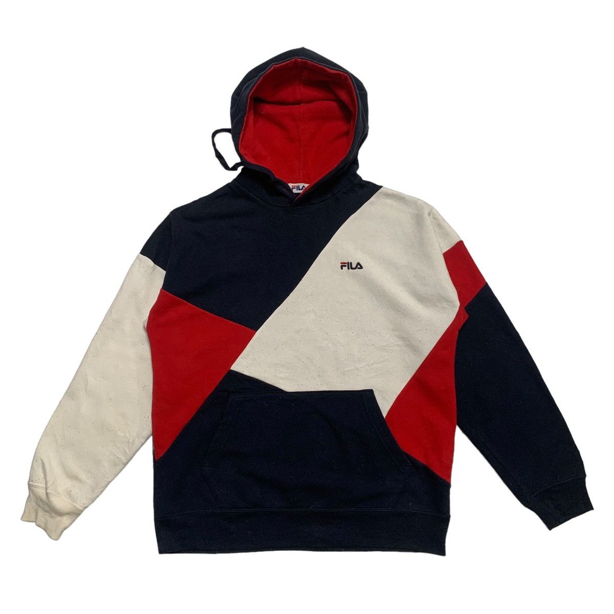 Fila expedition colorblock hoodie sweatshirt best sale