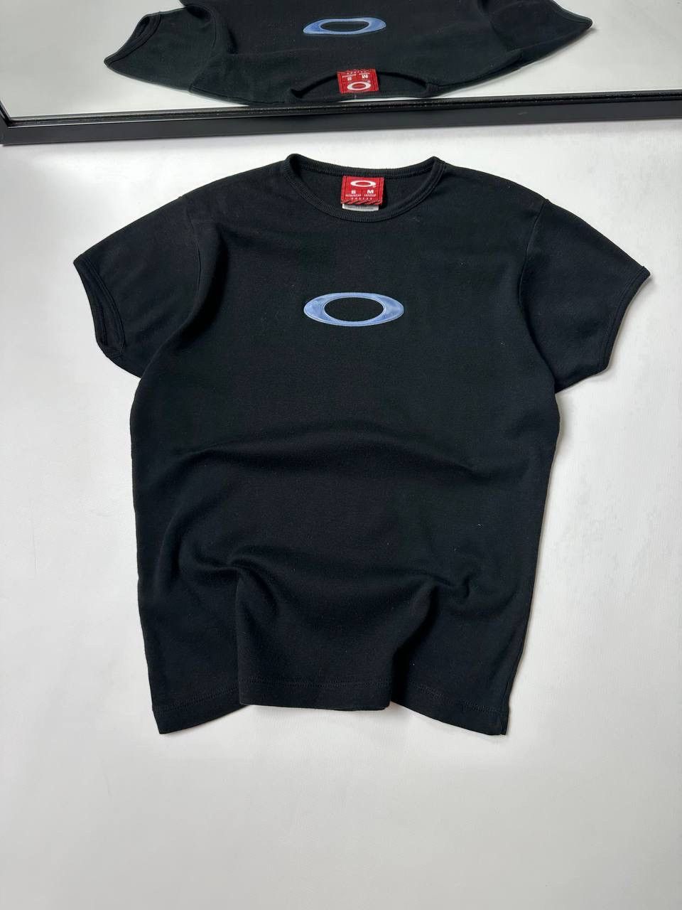 Oakley 🔥90s Vintage Oakley Crazy Logo 3D USA T Shirt Size S / US 4 / IT 40 - 1 Thumbnail