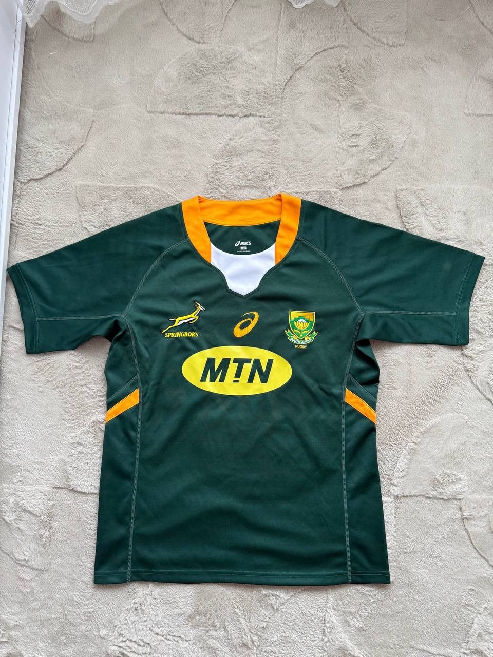 Asics Vintage 90’s Rugby South Africa Springboks Deller Jersey Size US M / EU 48-50 / 2 - 1 Thumbnail