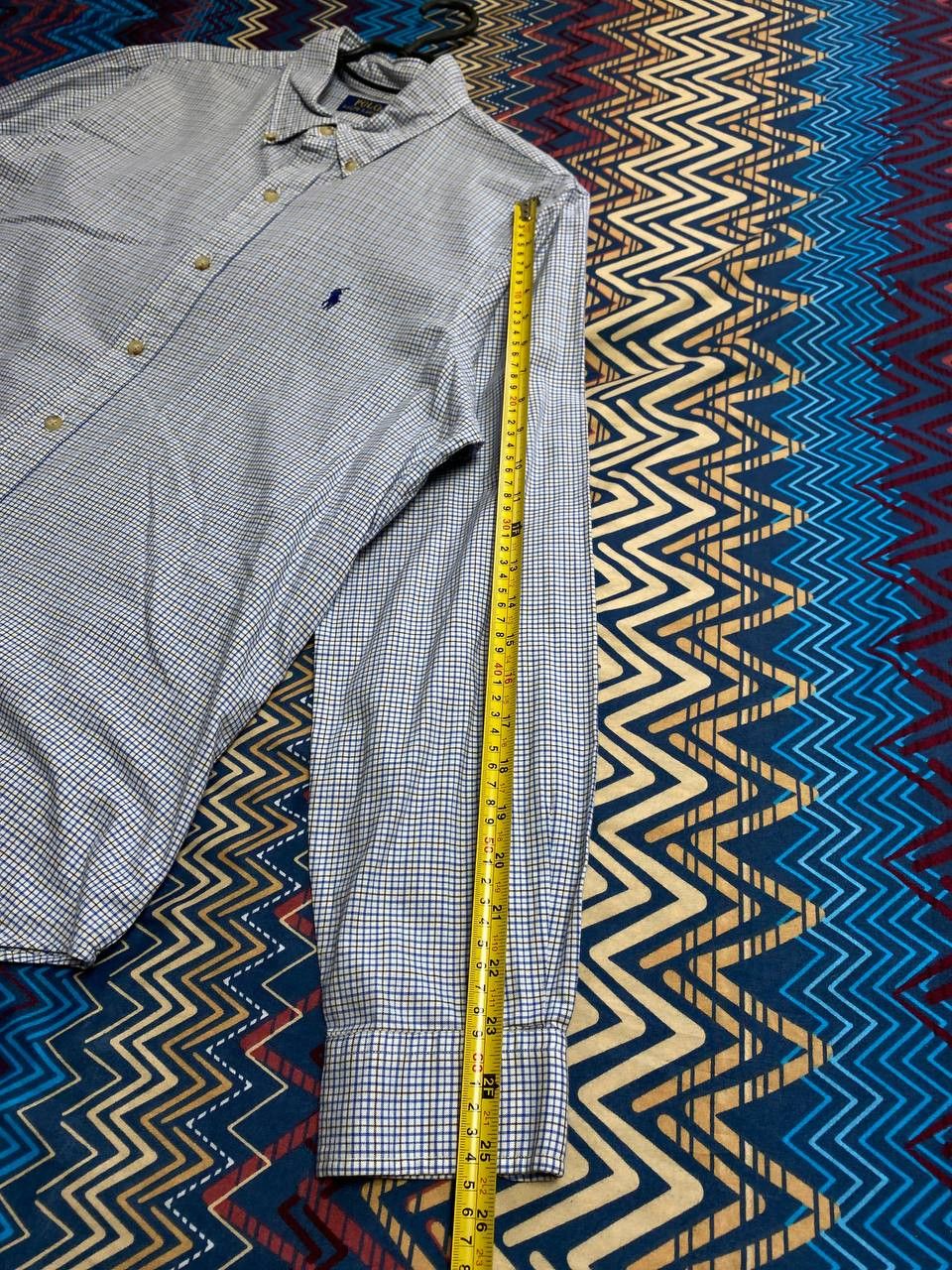 Polo Ralph Lauren × Ralph Lauren Vintage Ralph Lauren Checked Button Up Ls Shirt Size US L / EU 52-54 / 3 - 5 Thumbnail