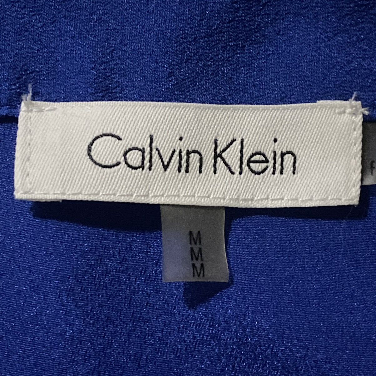 Calvin Klein Calvin Klein Royal Blue Long Sleeve Top Women’s Size M Size M / US 6-8 / IT 42-44 - 5 Thumbnail