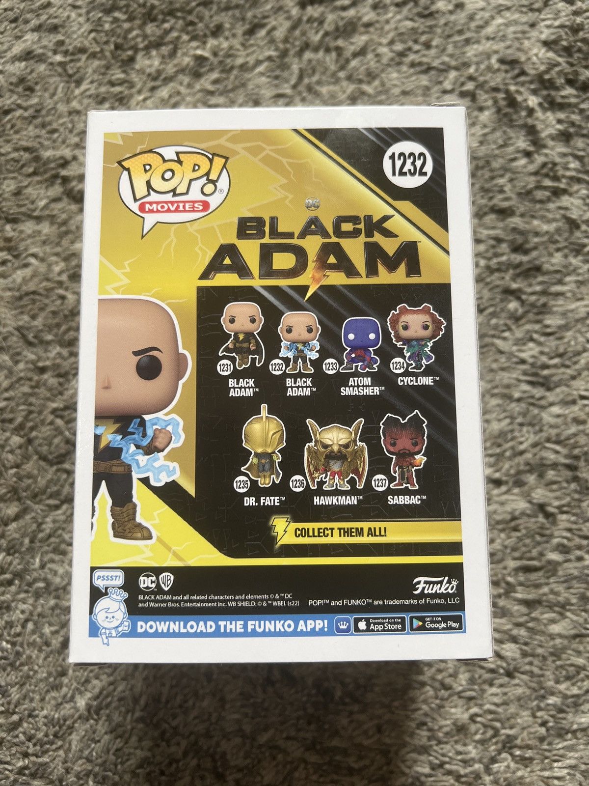 DC Comics Funko Pop! Black Adam Vinyl Figure Size ONE SIZE - 2 Thumbnail