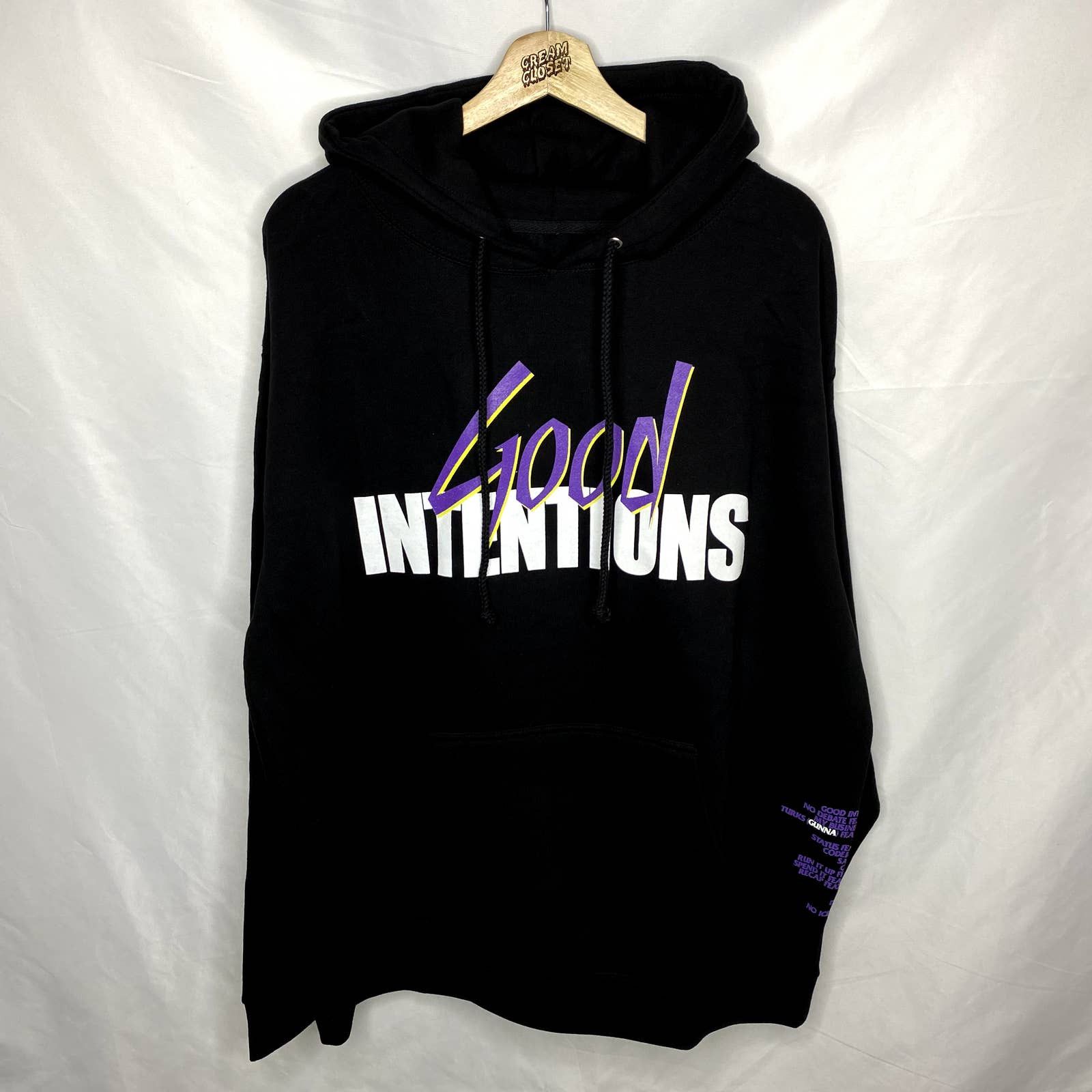 Nav x vlone good best sale intentions hoodie