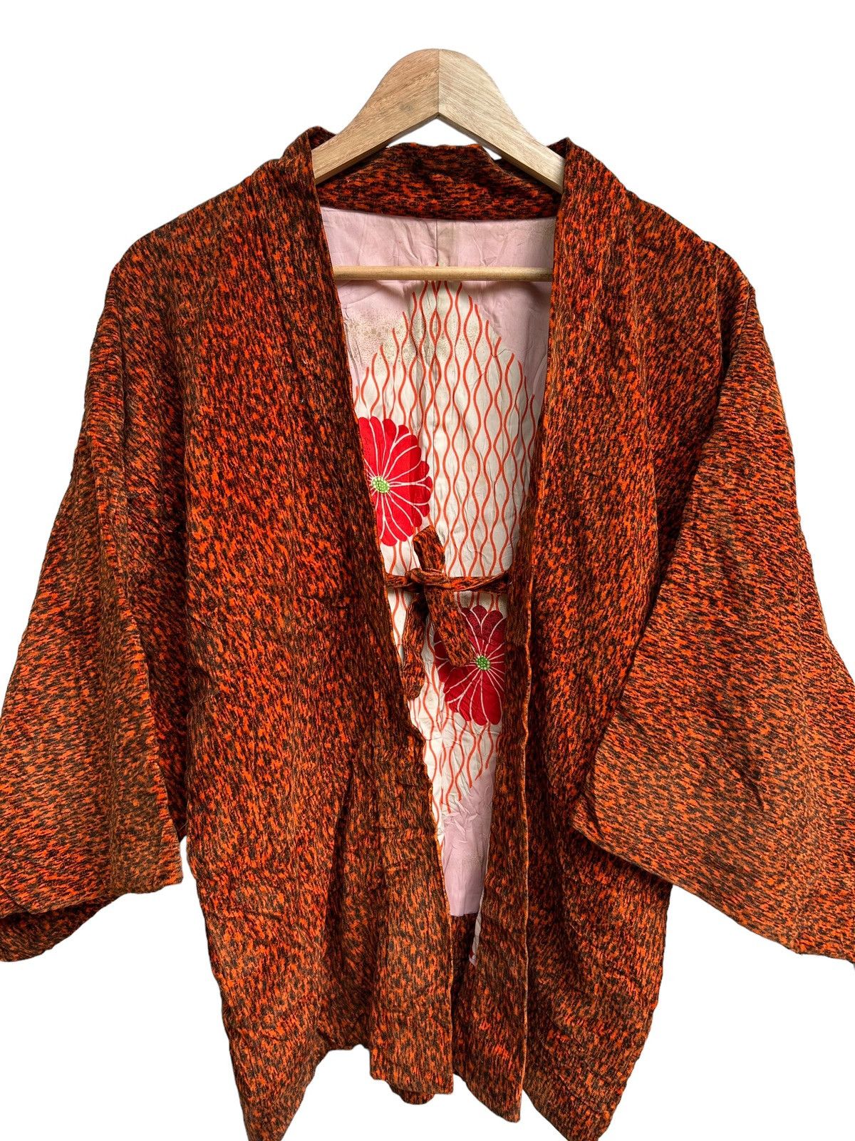 Japanese Brand × Kapital × Vintage Leopard Vintage Kimono Orange Rare design 🎌☠️ Size US M / EU 48-50 / 2 - 1 Thumbnail