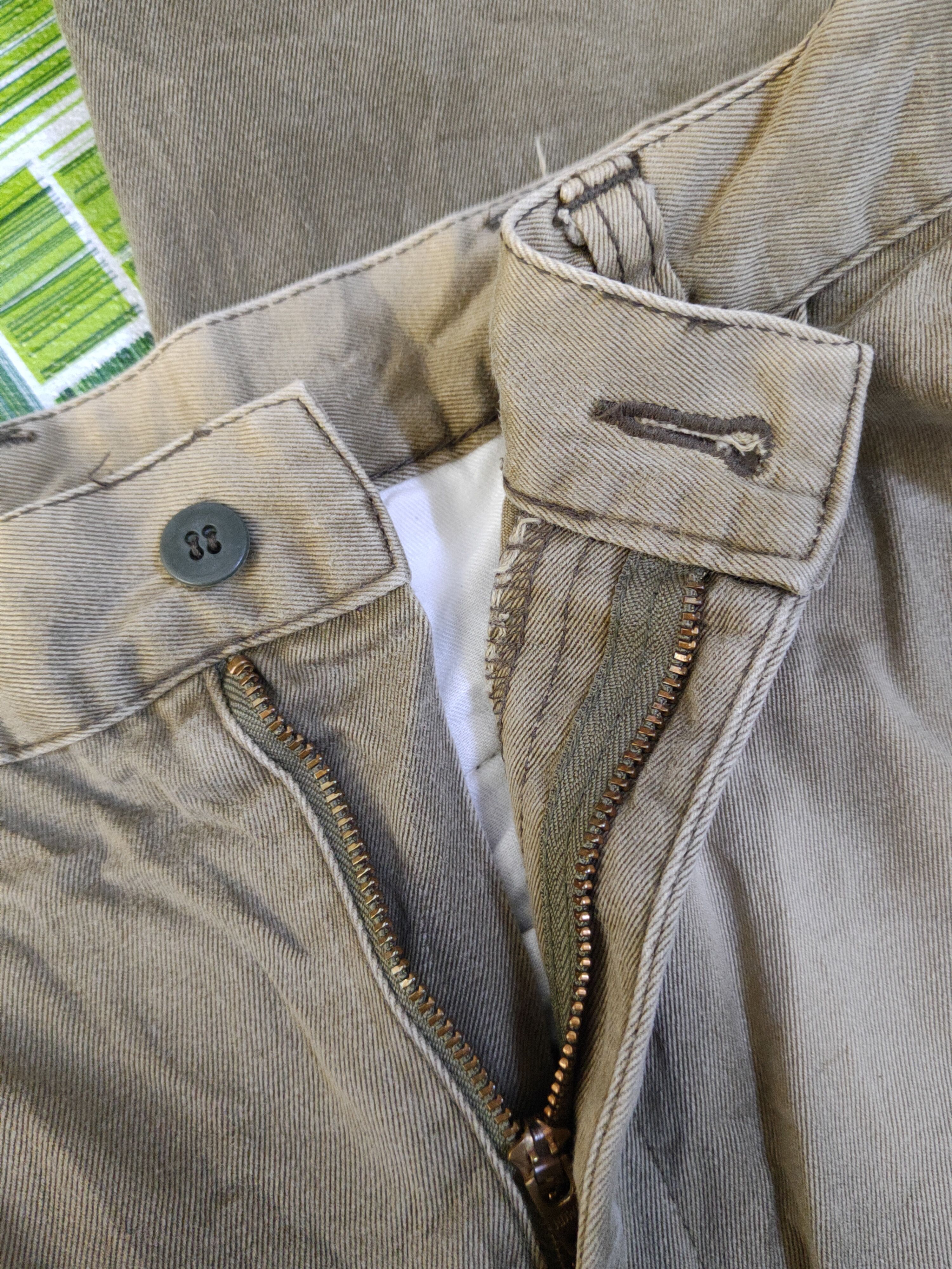 Edwin Edwin Olive Faded vintage japan Casual Pants #S2415 Size US 32 / EU 48 - 13 Thumbnail