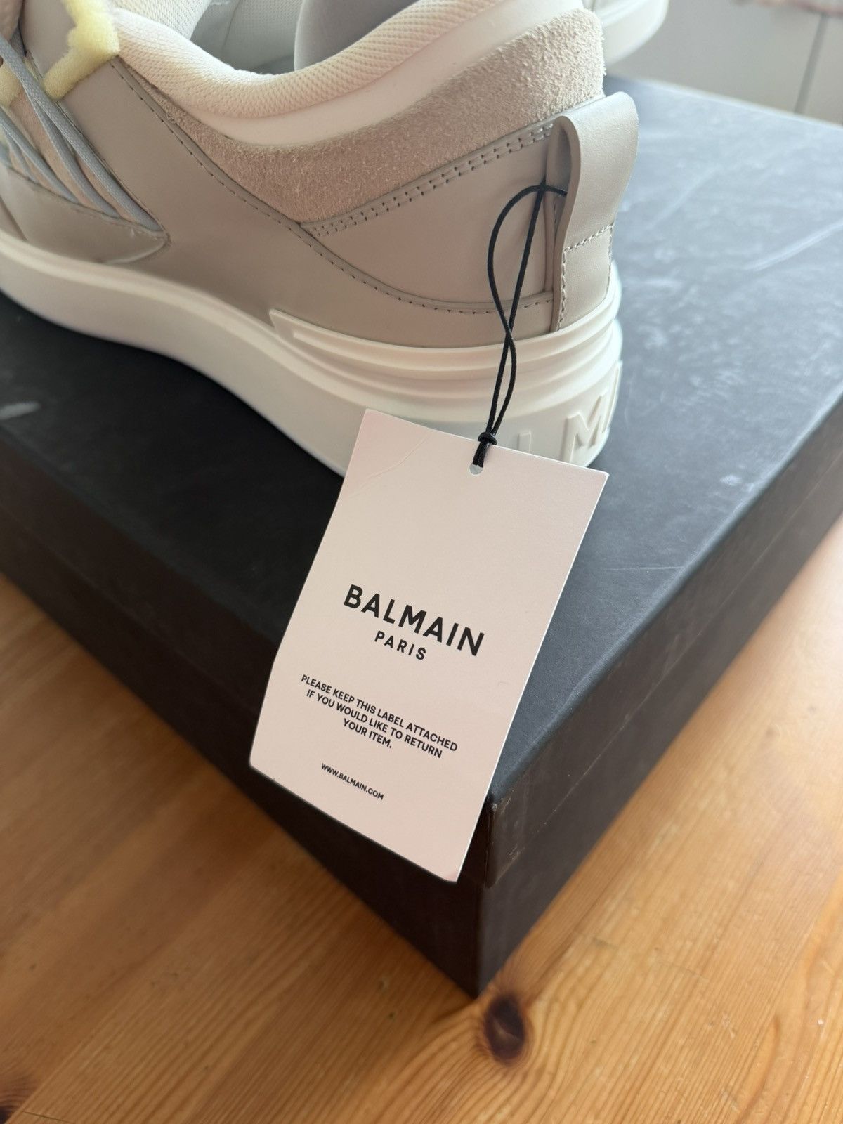 Balmain Balmain Sneakers B-Court Puffy Skate Size US 9 / EU 42 - 5 Thumbnail