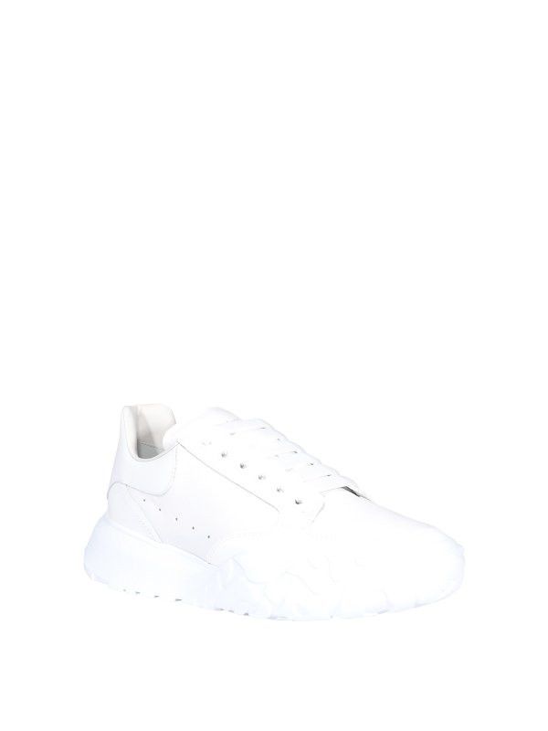 Alexander McQueen o1w1db10725 Court Trainer in White Size US 10.5 / EU 43-44 - 2 Thumbnail