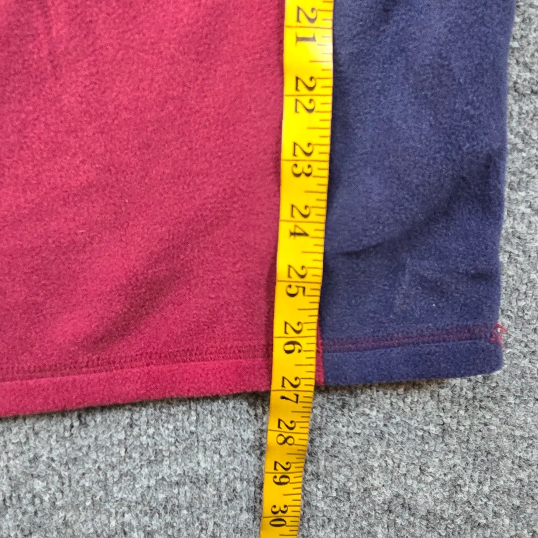 Vintage LL Bean Mens Large Red Fleece 1/4 Zip Performance Long Sleeve Shirt Sweatshirt Pullover Outdoor Classic Men’s Crewneck Zip Mock Neck Size US L / EU 52-54 / 3 - 7 Thumbnail