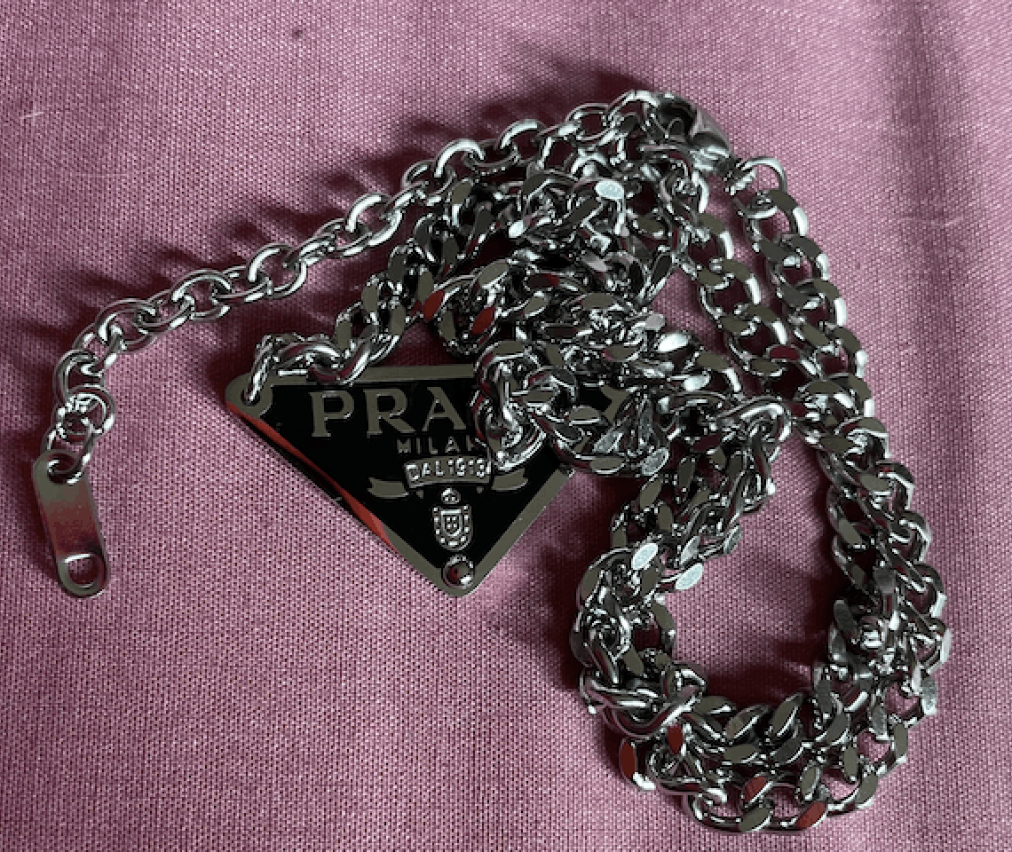 Other prada triangle pendant necklace Size ONE SIZE - 2 Thumbnail